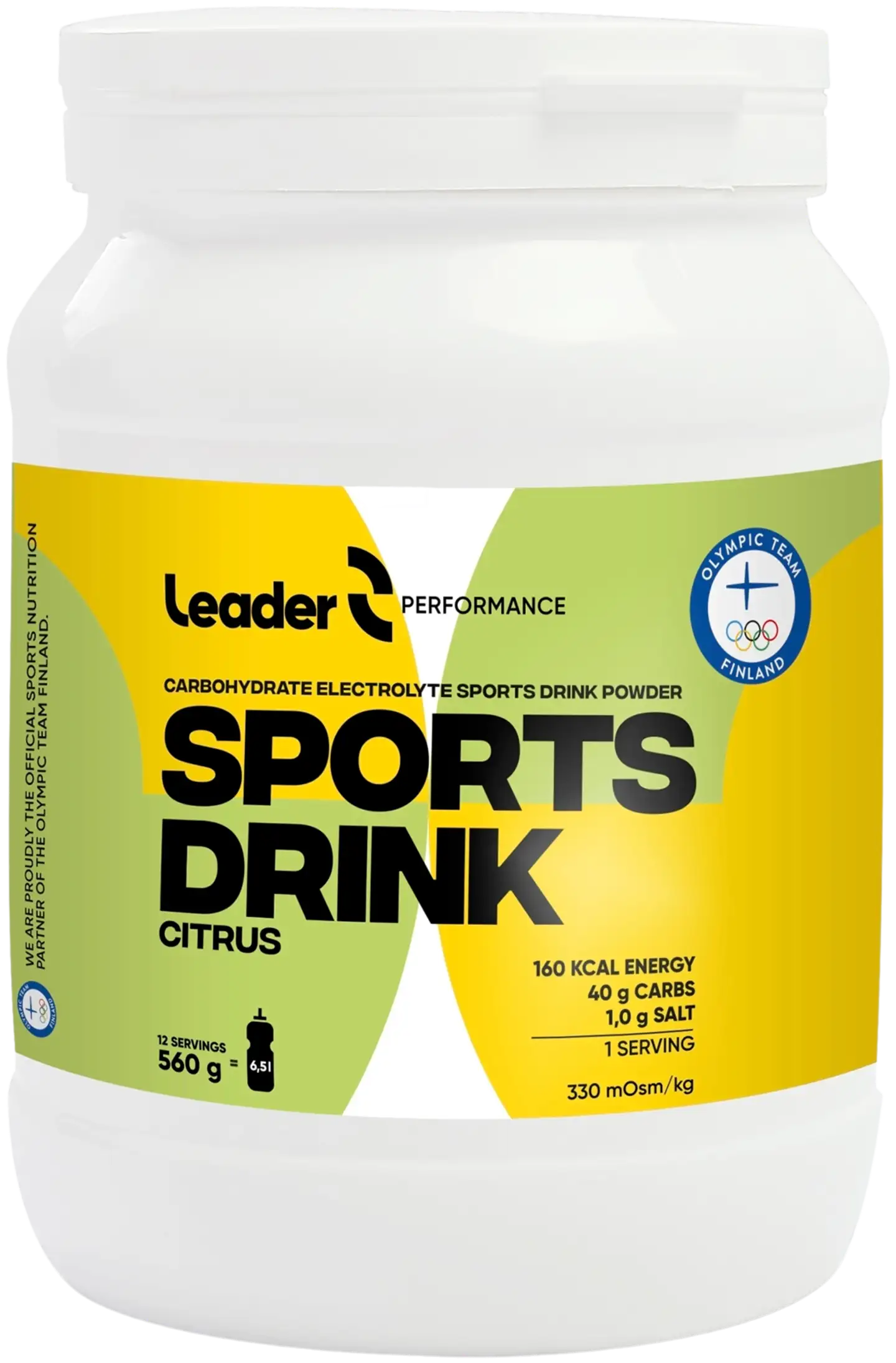 Leader Performance Sports Drink urheilujuomajauhe sitruksenmakuinen 560 g