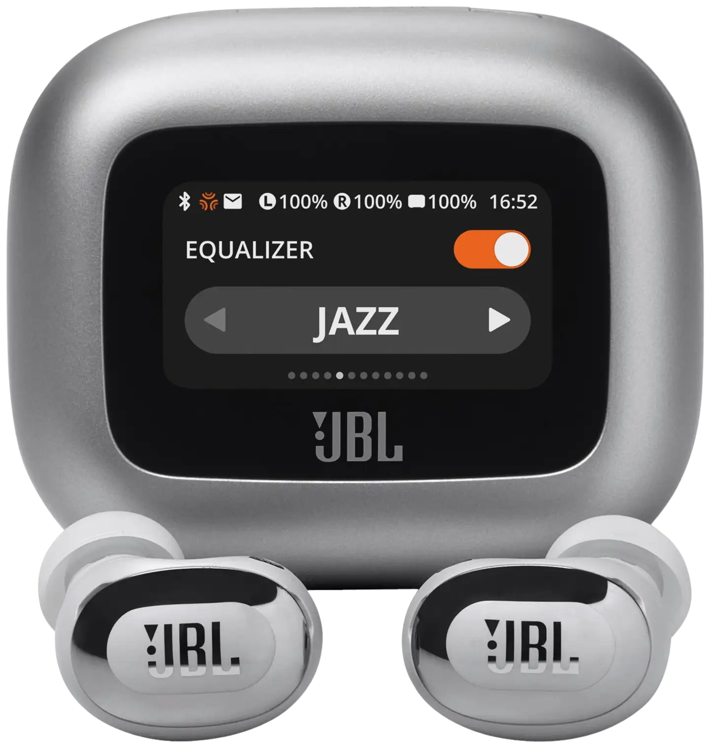 JBL Bluetooth vastamelunappikuulokkeet Live Buds 3 hopea - 1