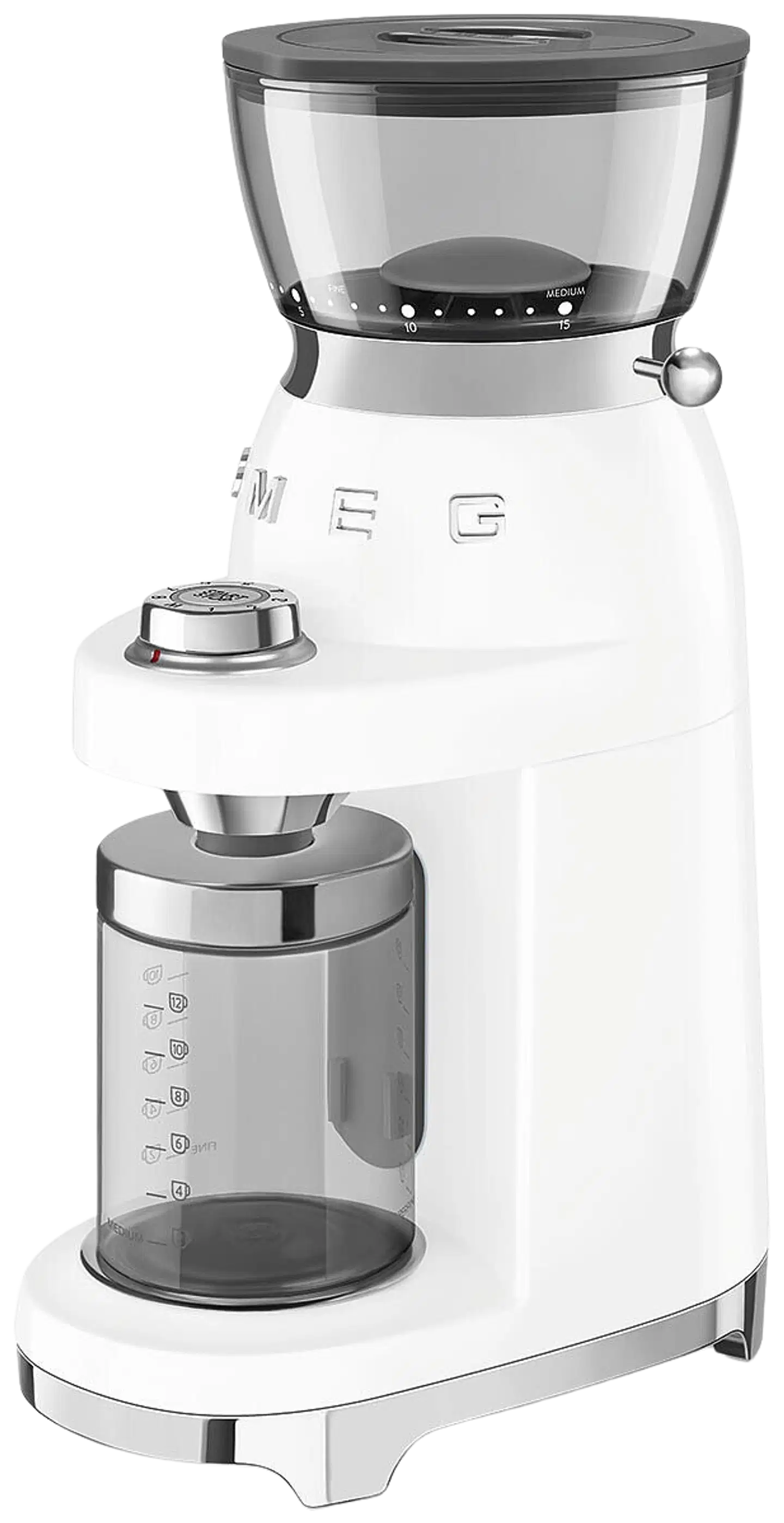 Smeg kahvimylly CGF03WHEU valkoinen - 4
