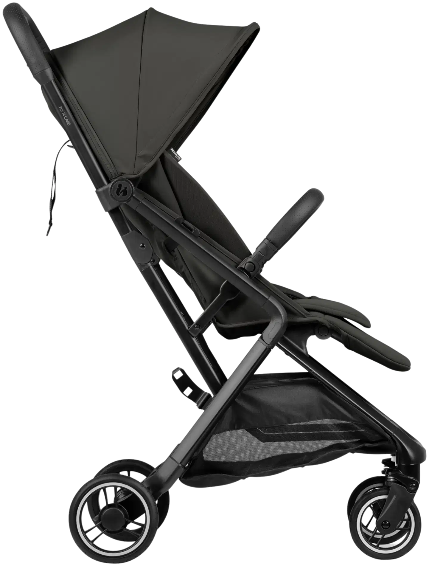 Hauck matkarattaat Fly N Care musta - 3