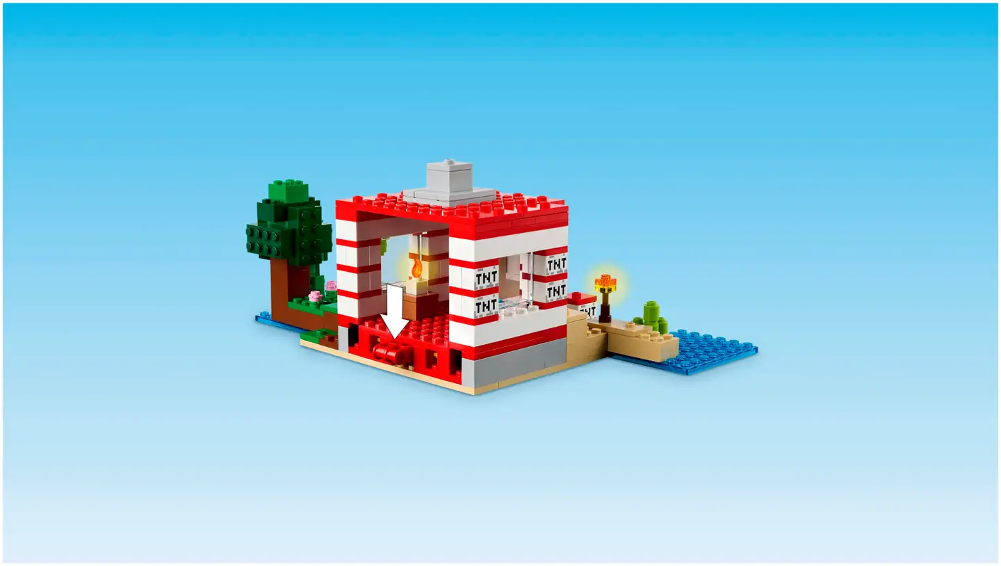 LEGO® Minecraft 21275 TNT-viidakkotalo - 8