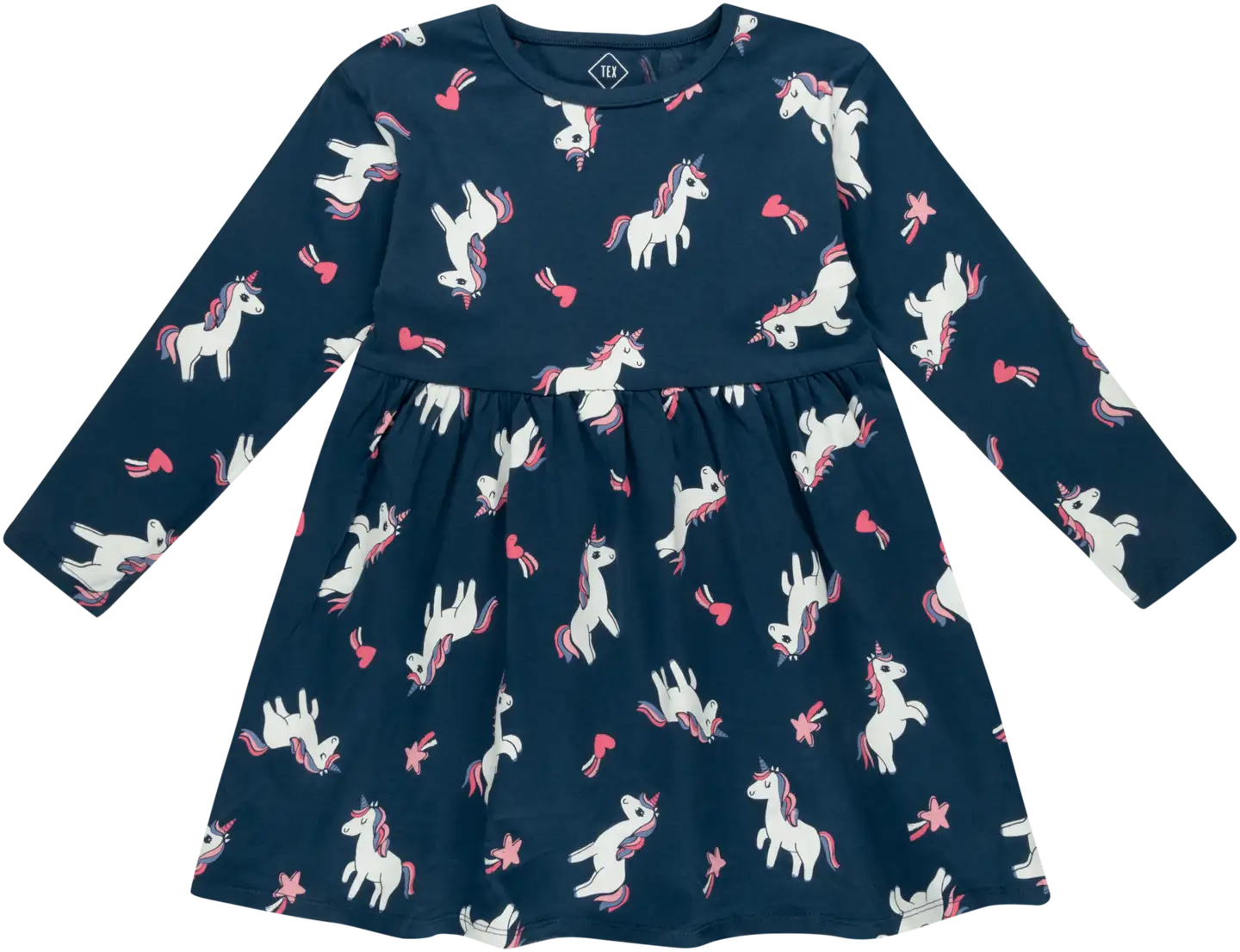 TEX lasten mekko unicorn I1966947 - Navy - 1