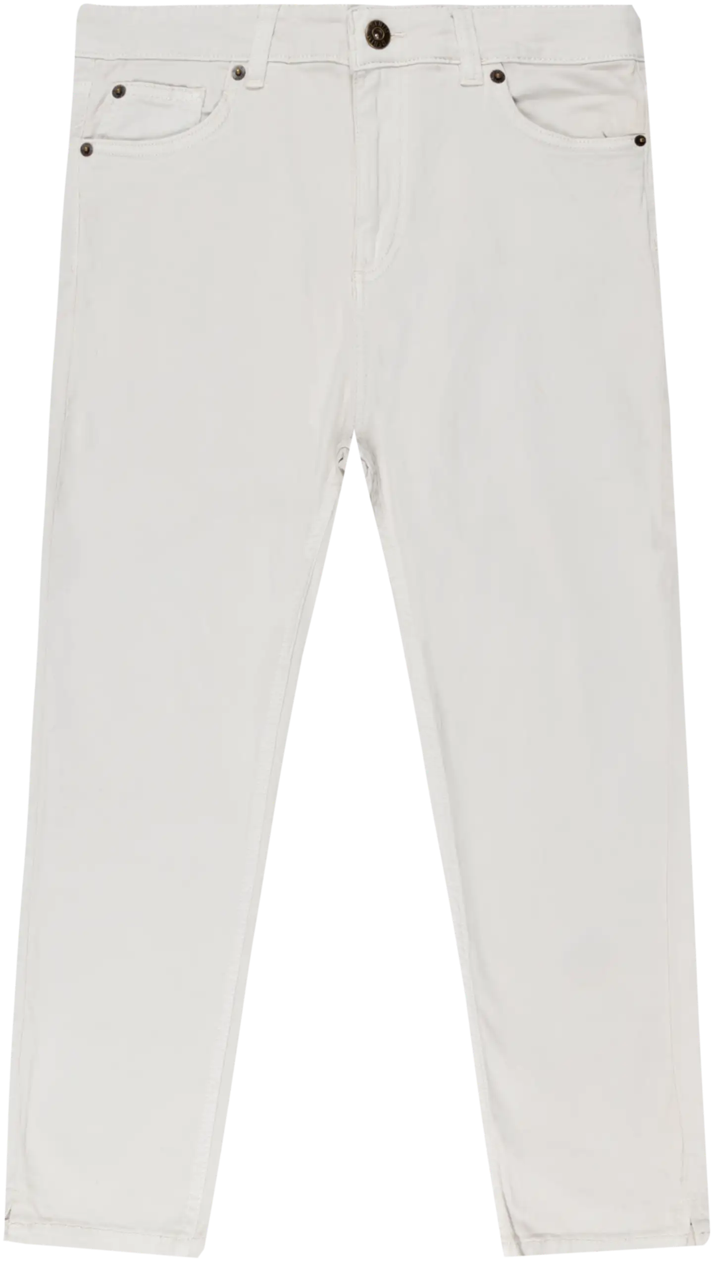 House naisten caprihousut twill Cora - Marshmallow - 1