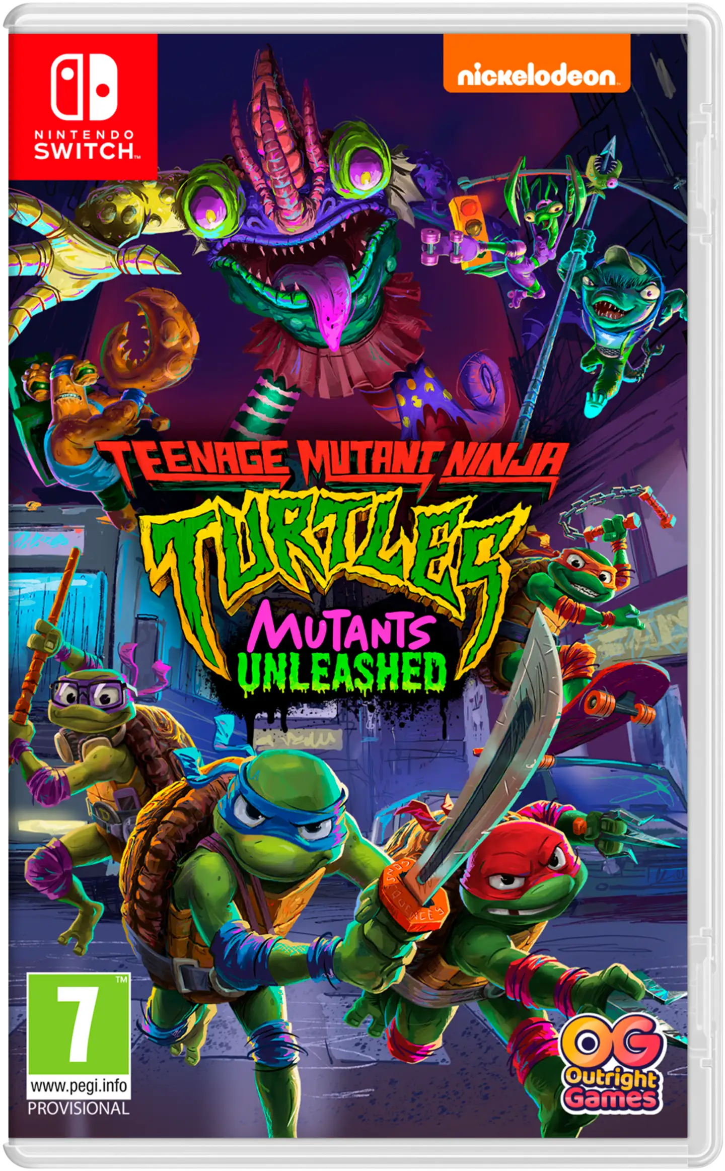 Switch TMNT Mutants Unleashed