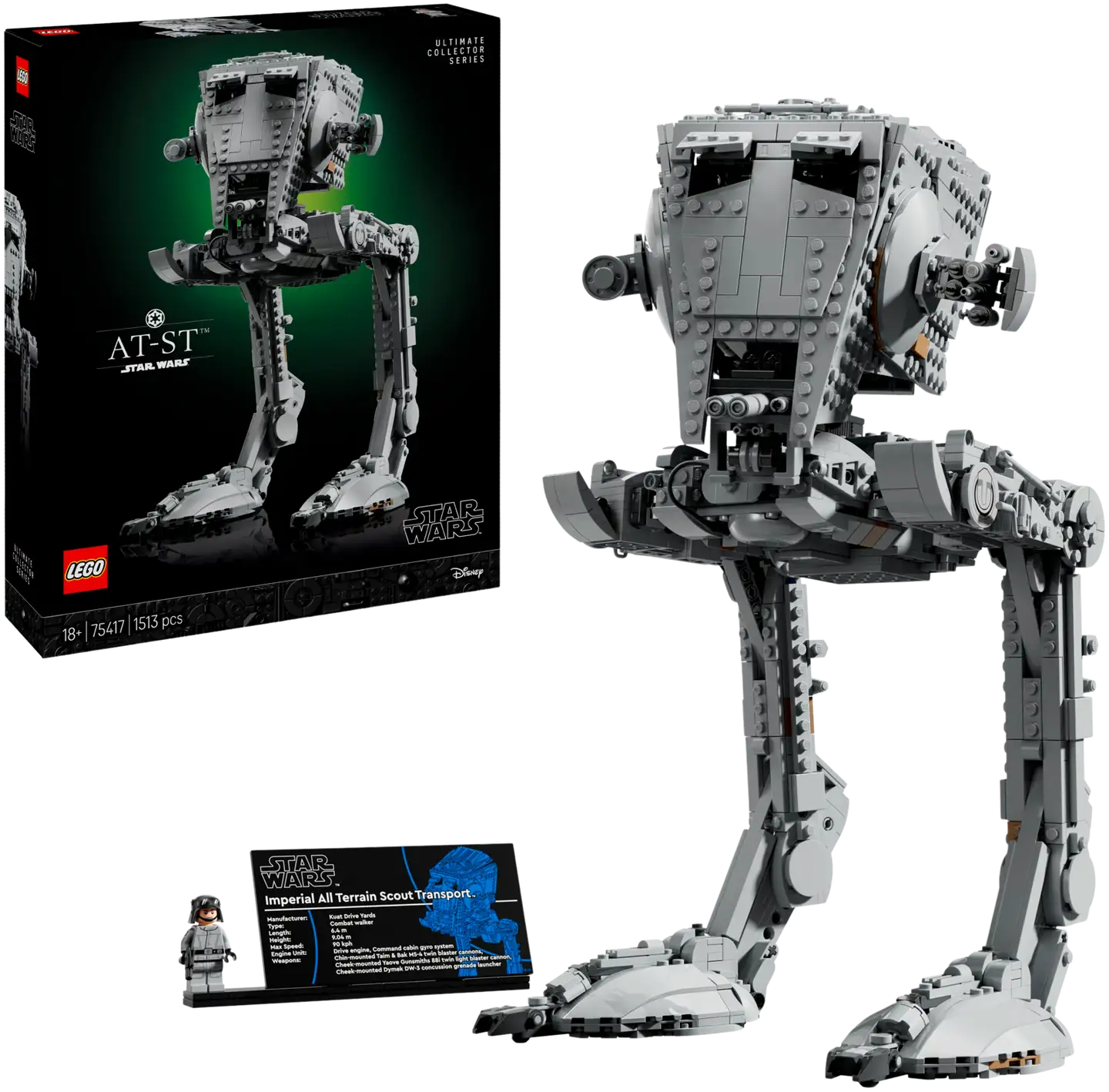 LEGO® Star Wars TM 75417 AT-ST™-talsija - 1