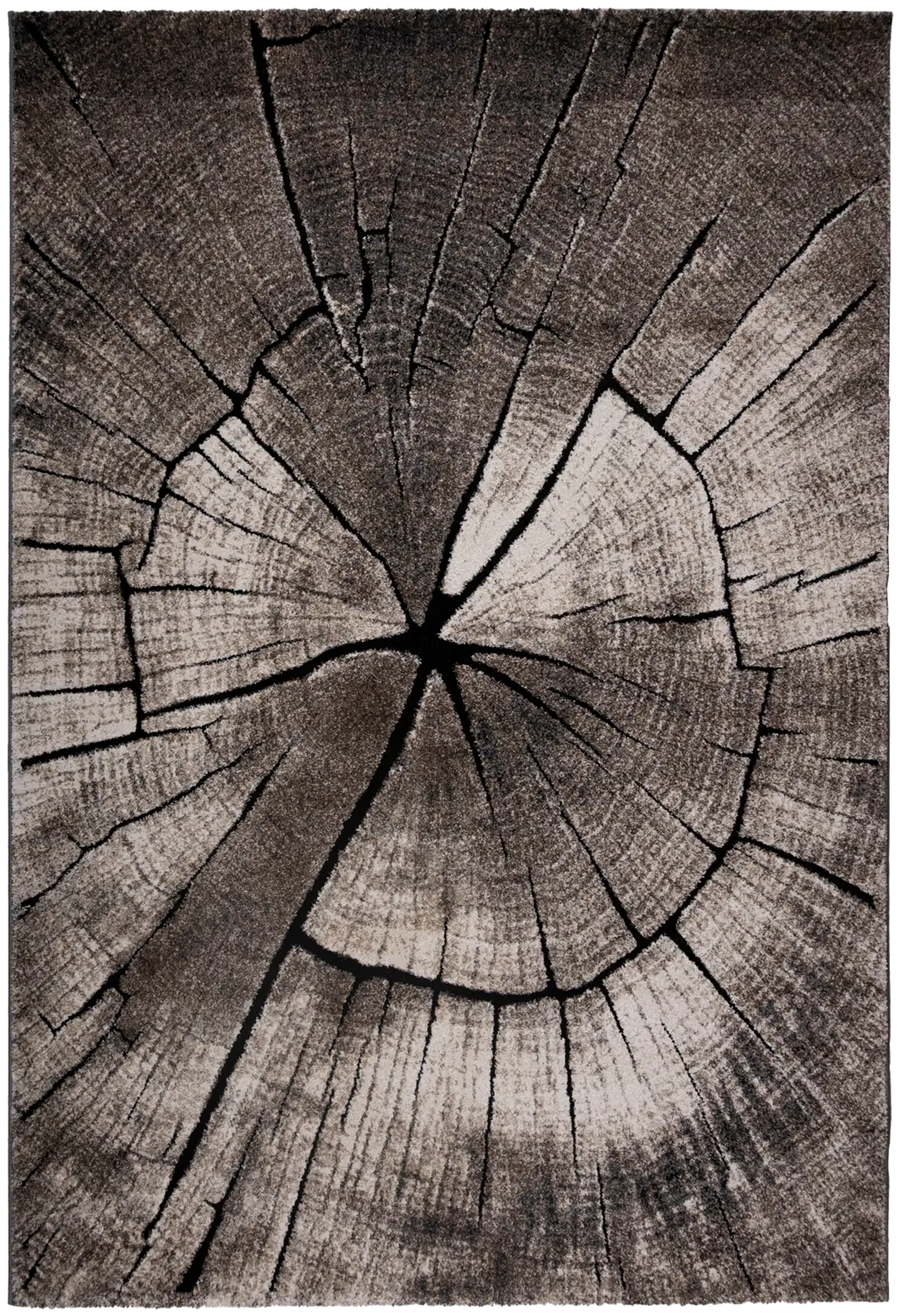 ihankotona matto Timber 160x230 cm harmaa - 1
