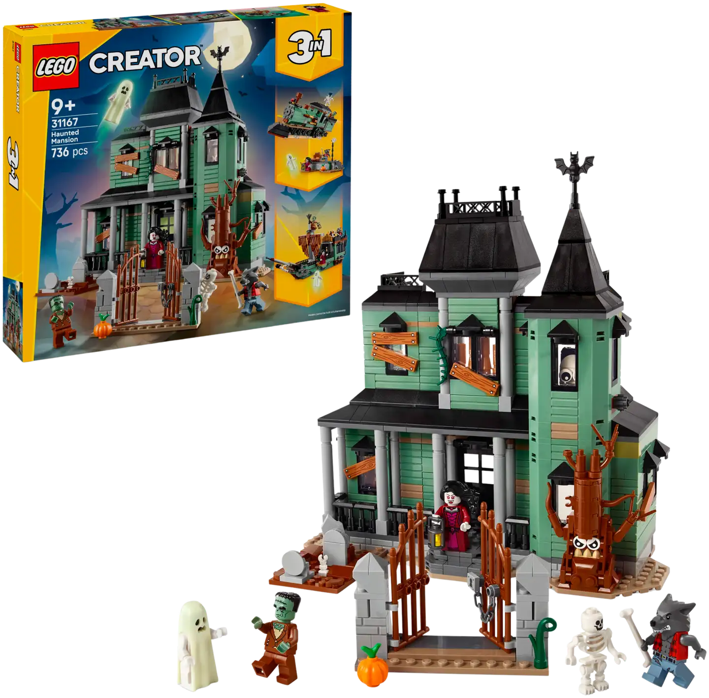 LEGO Creator 31167 Haamukartano - 1