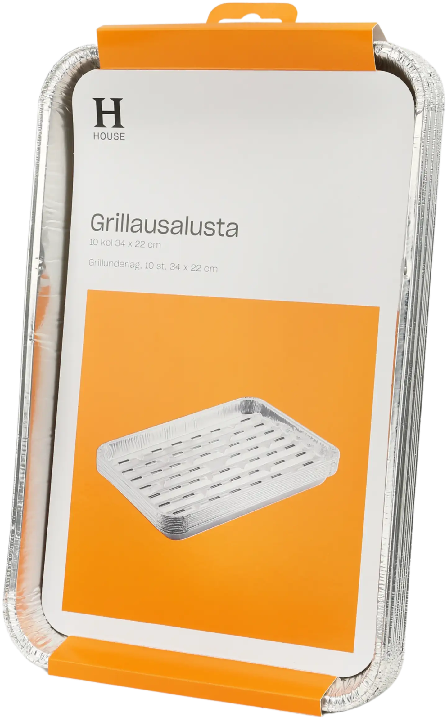 House grillausalusta 34 x 22 cm 10 kpl - 3