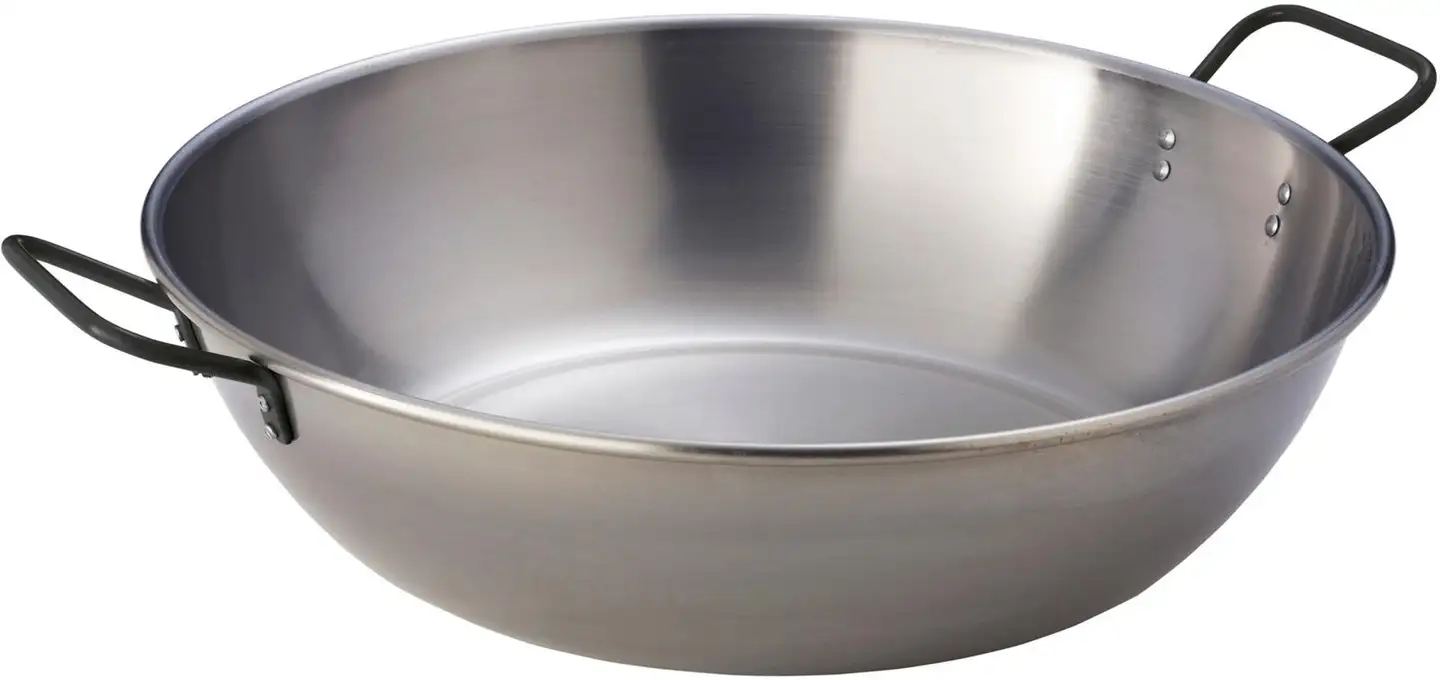 Muurikka wok-pannu teräs 40cm