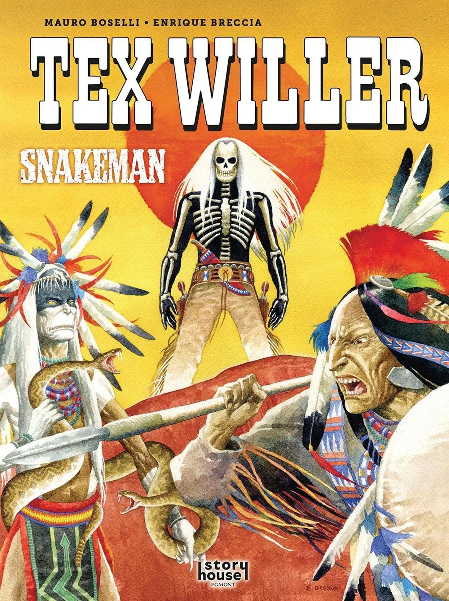 Boselli, Tex Willer Värialbumi 3: Snakeman