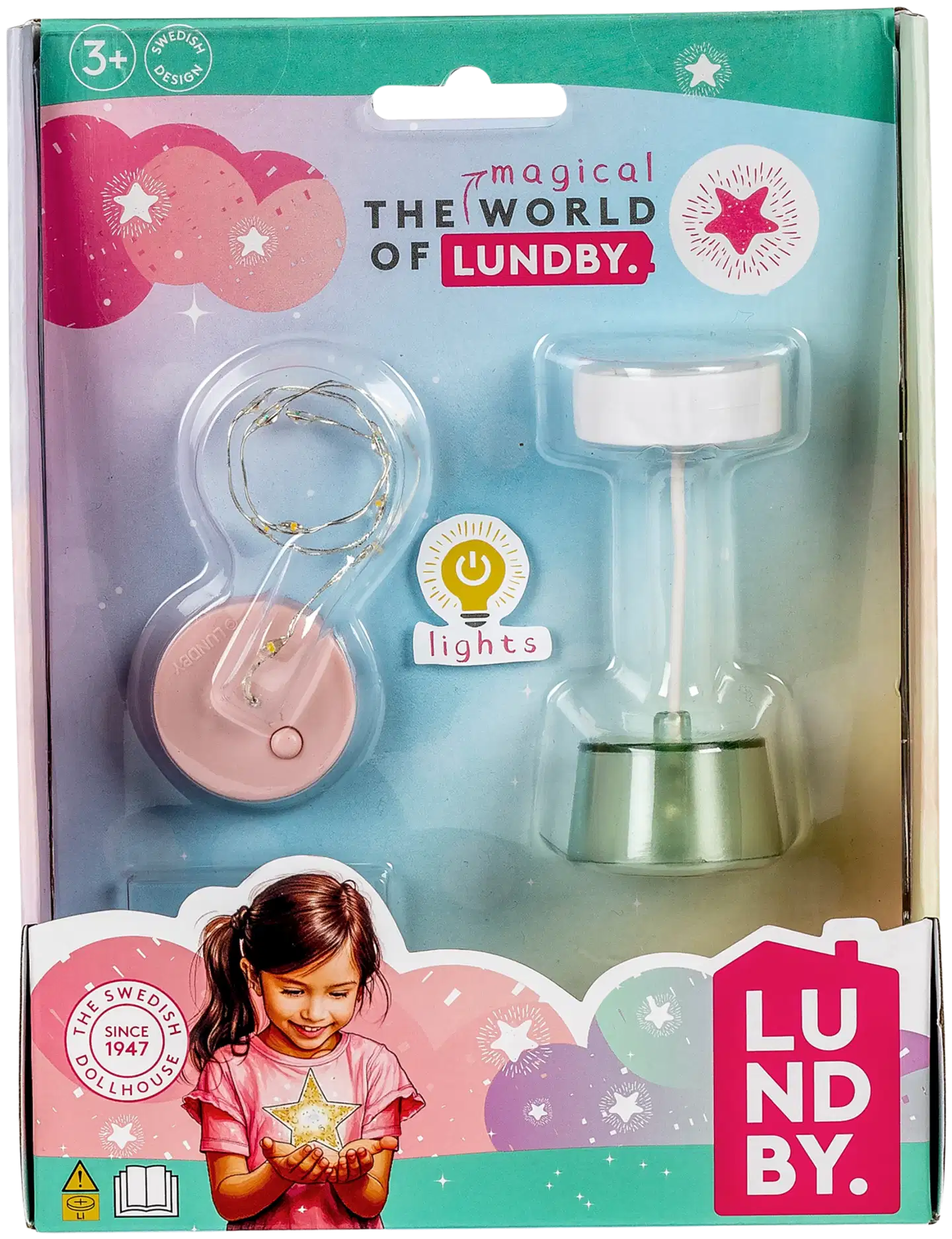 Lundby kattovalaisin ja valoketju - 1