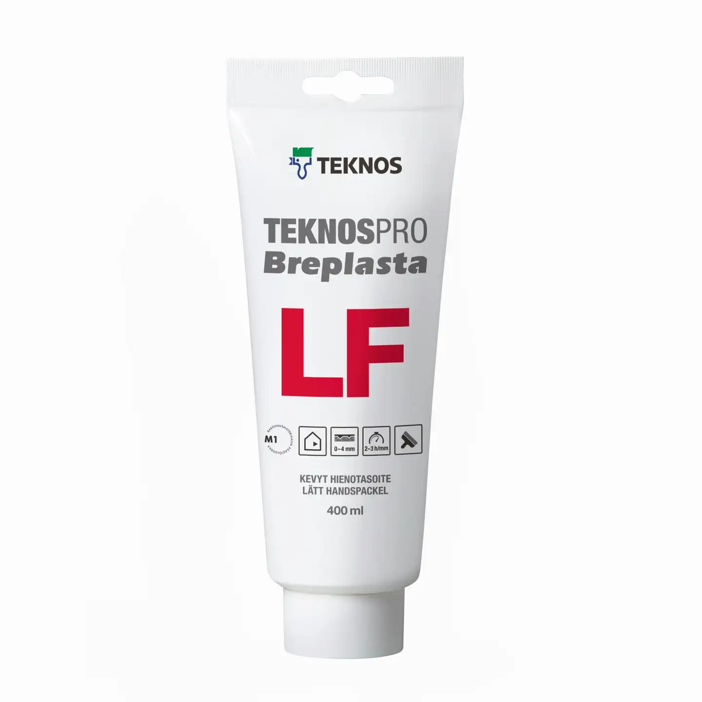 Teknos kevyt hieno tasoite Breplasta LF 0,4 l