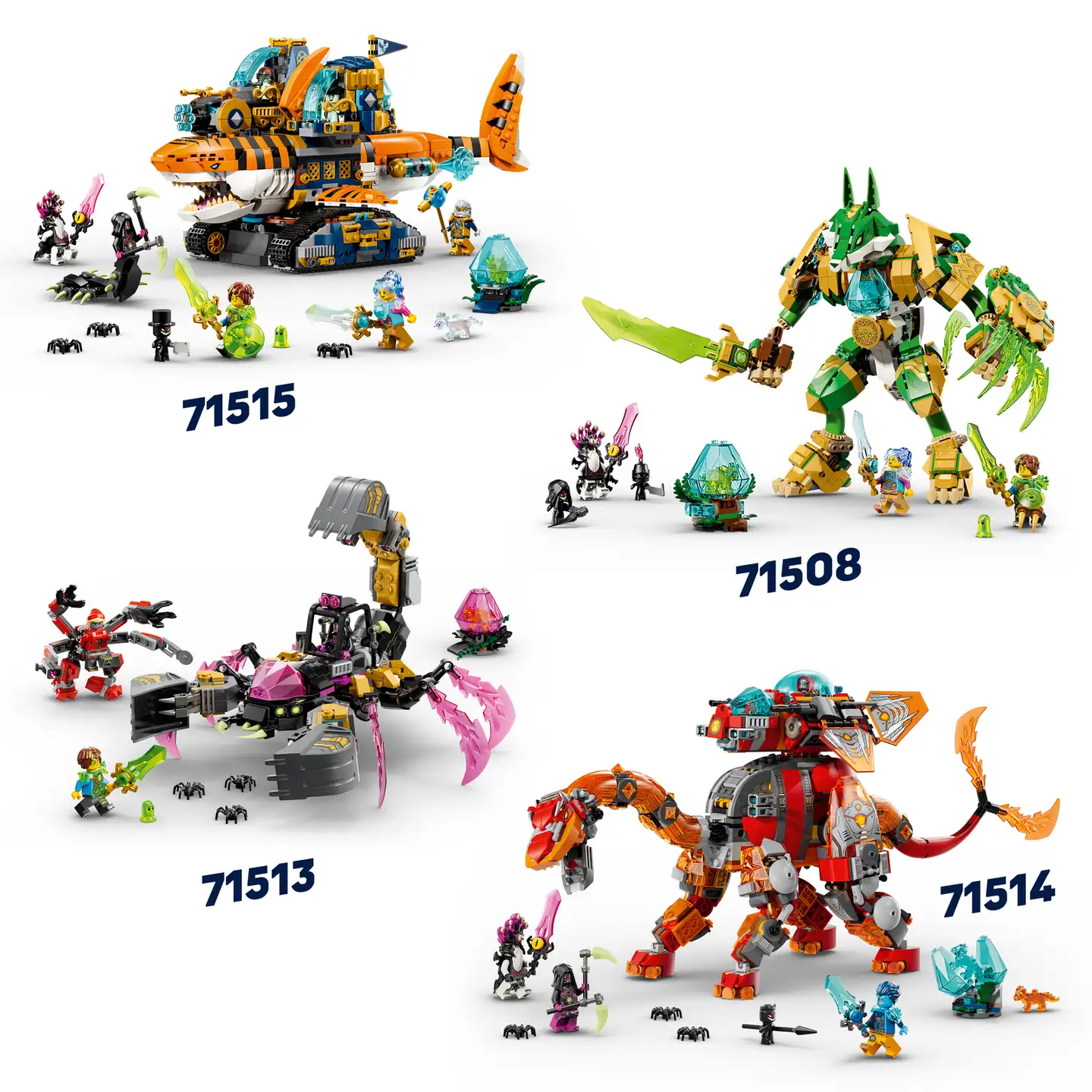 LEGO® DREAMZzz 71512 Krokotiilisukellusvene - 7