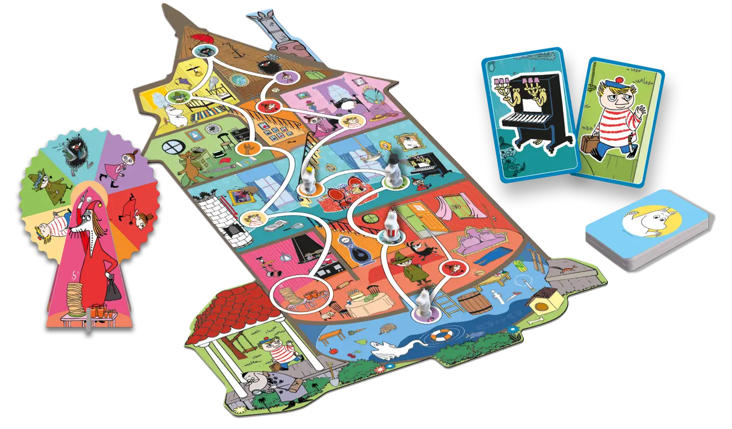 Tactic lautapeli Ensimmäinen Alias Muumi - 2