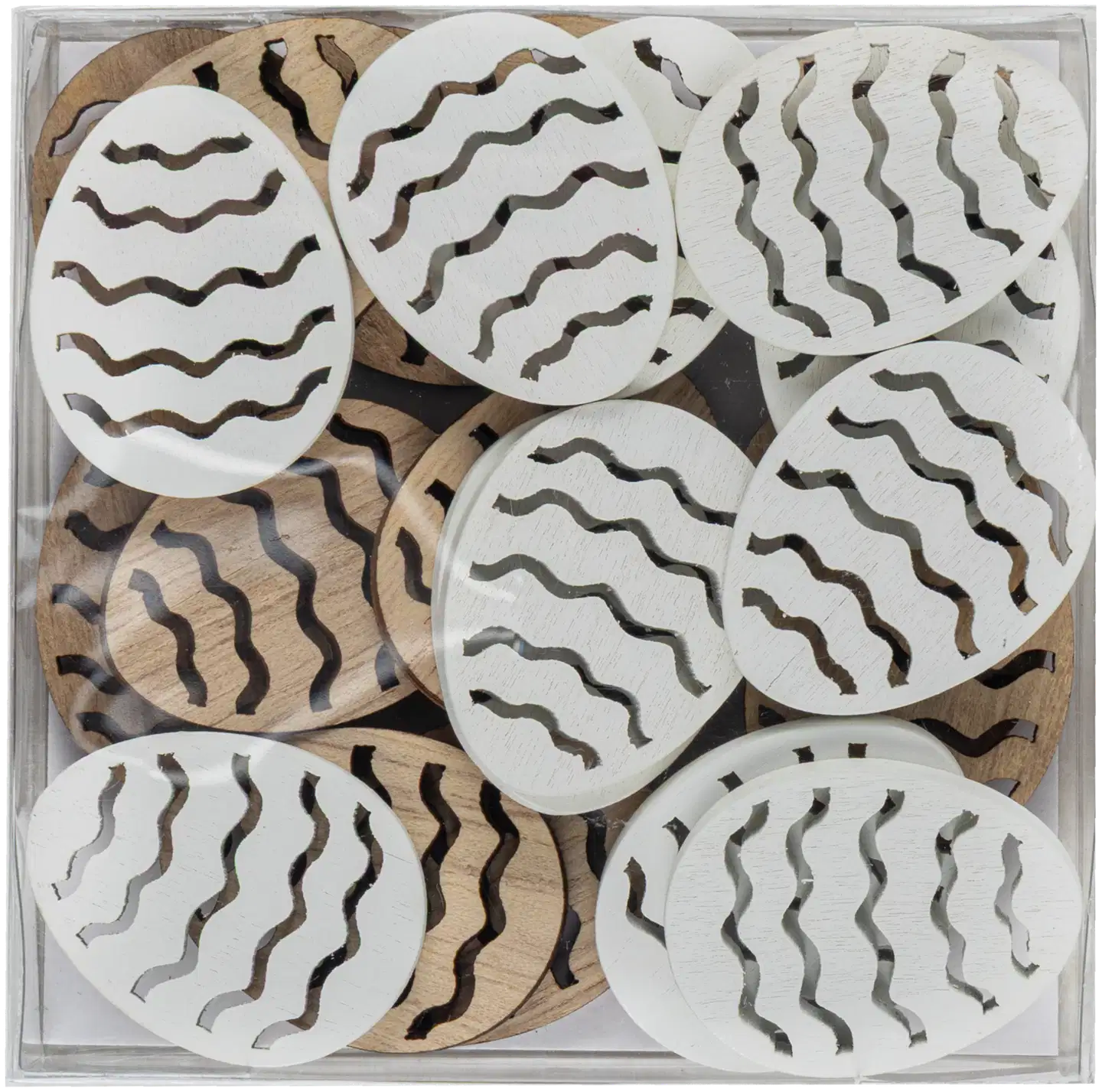 Pikkupuukoriste muna 24 kpl - 3