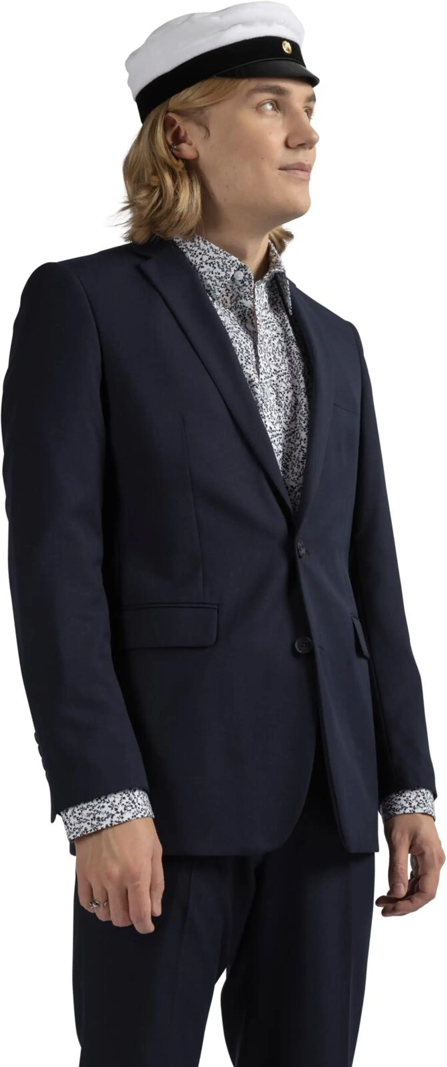 London Fog miesten puvunhousut normaali rf 2020lf2 - Night Sky - 10