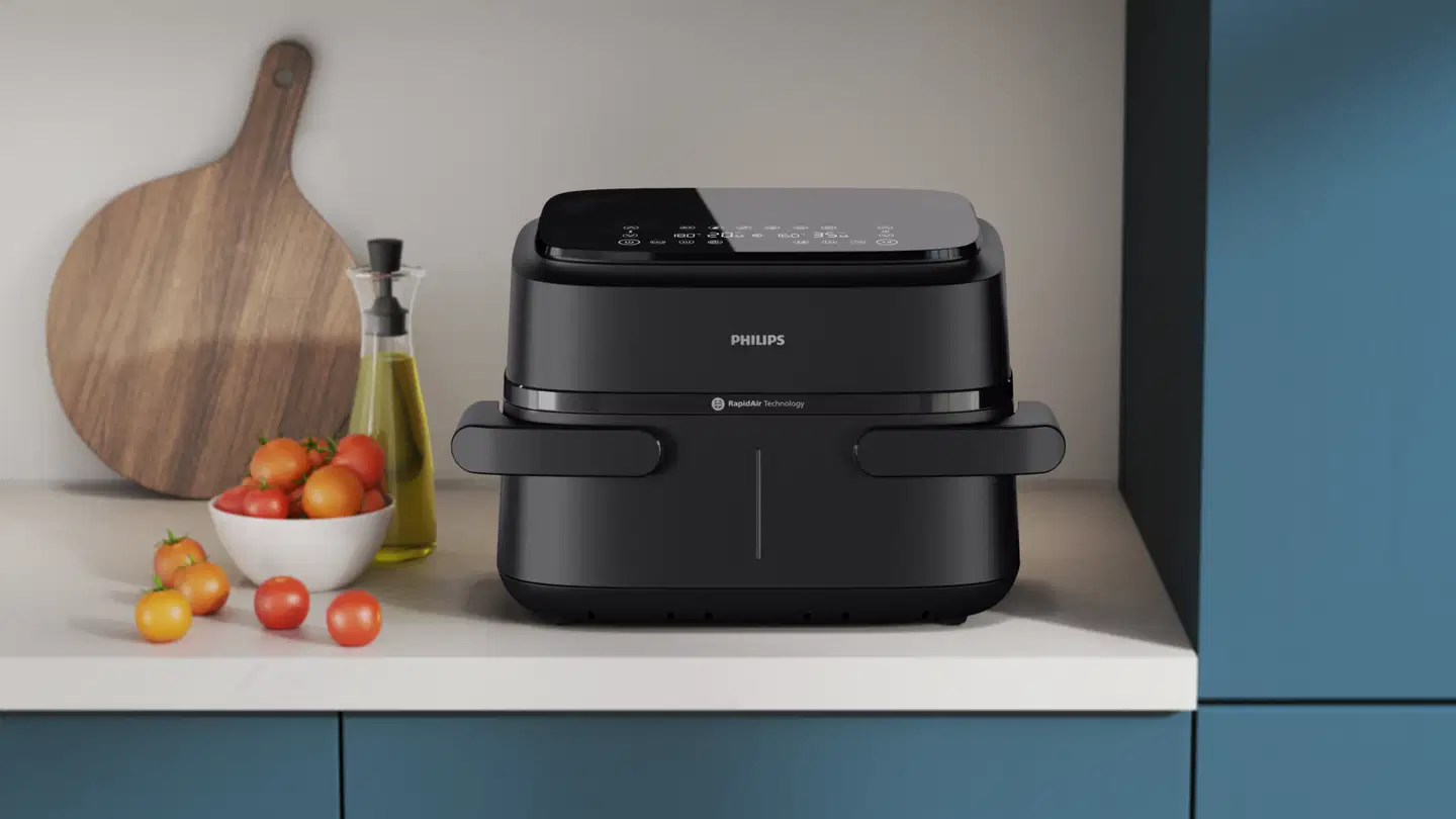 Philips airfryer NA150/00 EU Dual Basket musta - 5