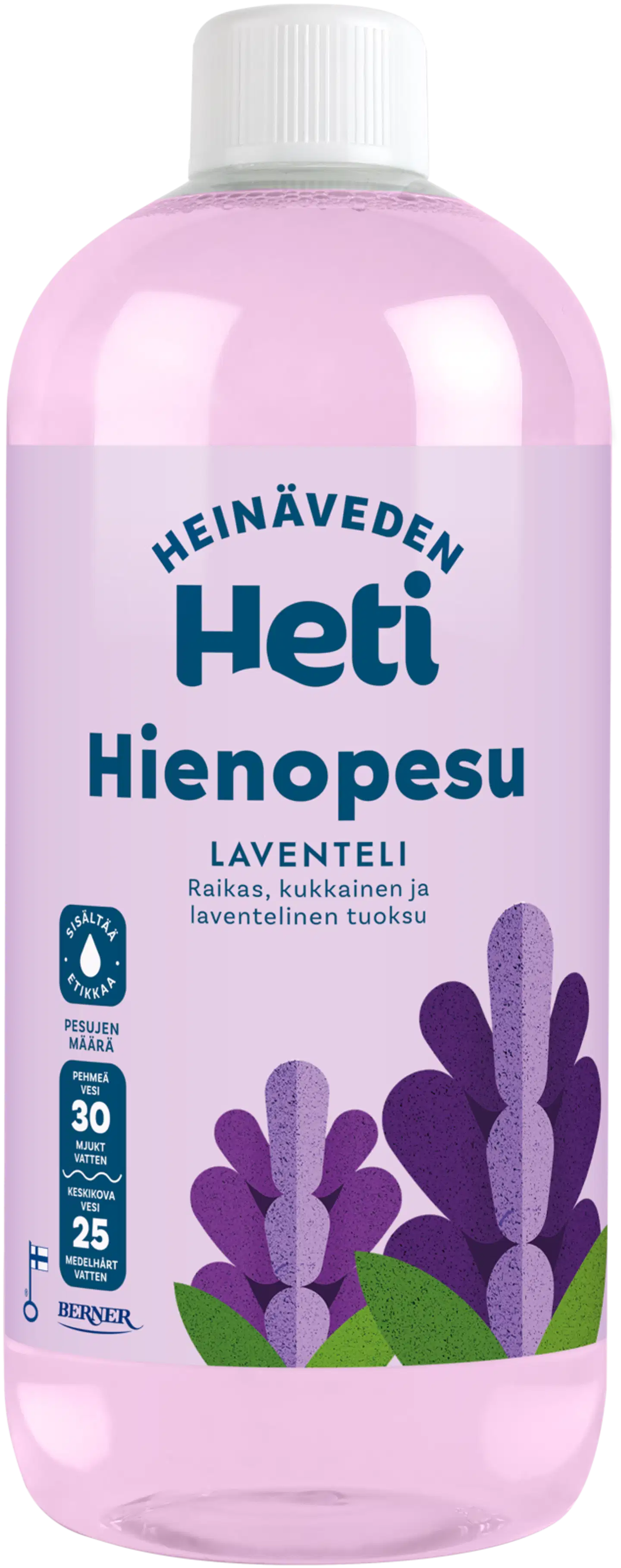 Heinäveden Heti 750 Ml Hienopesu Laventeli