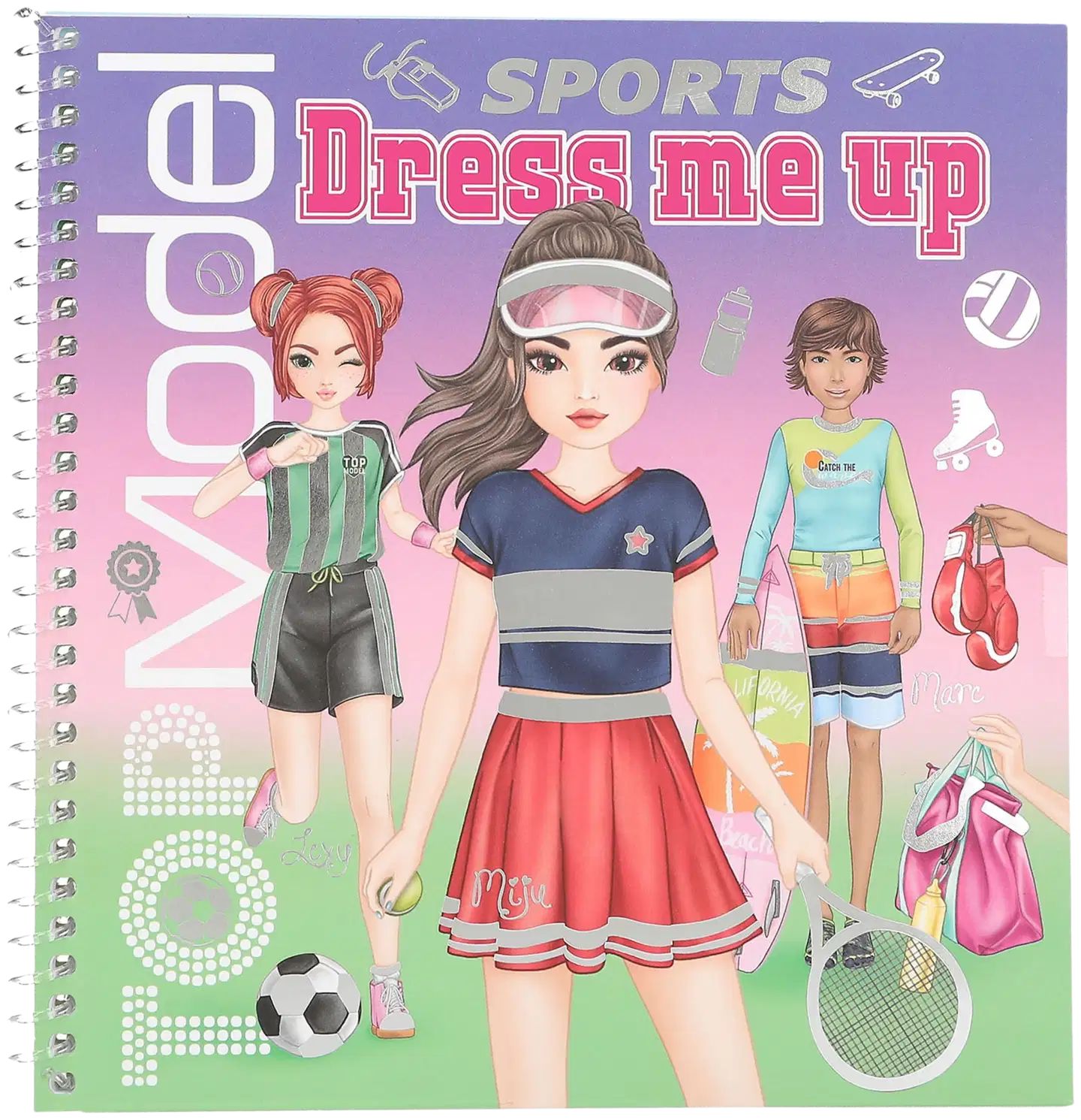 TOPModel tarrakirja Dress Me Up Sport - 1