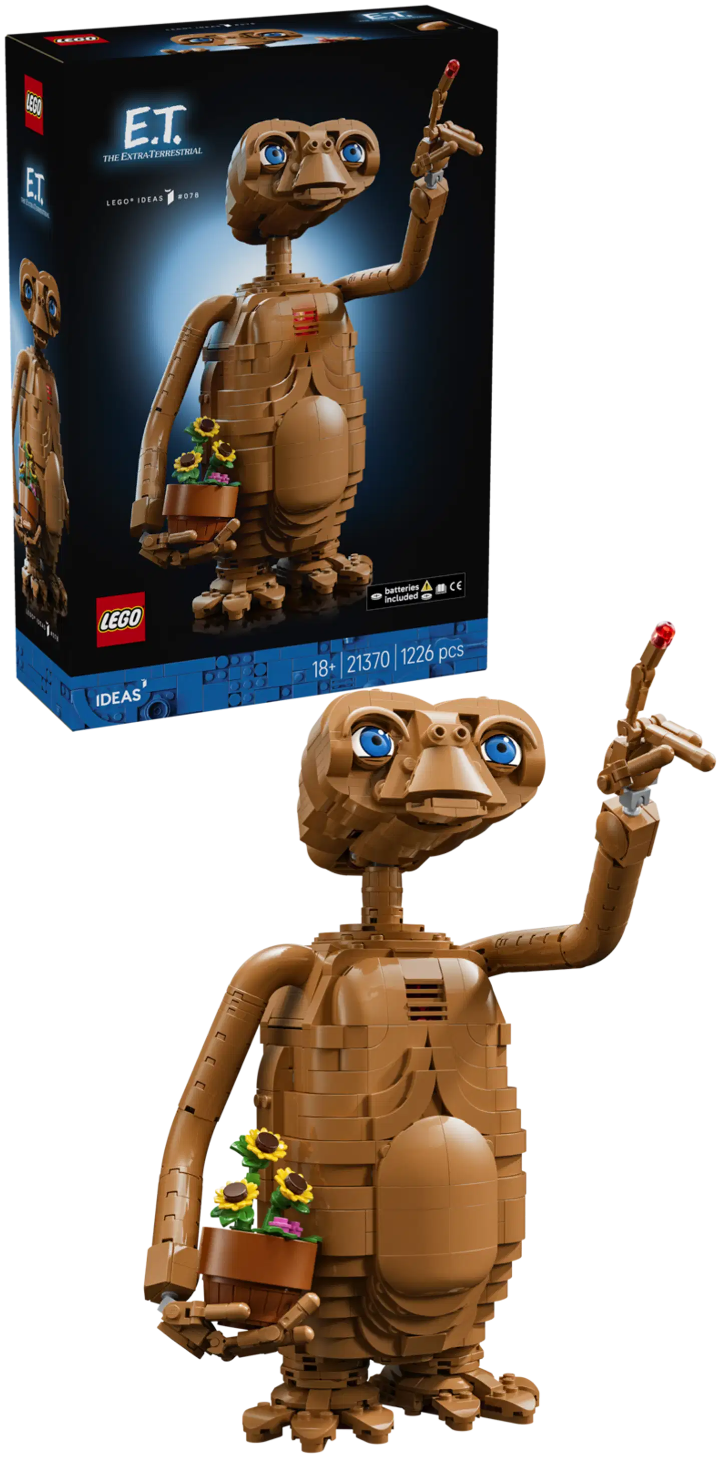 LEGO® Ideas 21370 E.T. the Extra-Terrestrial - 1
