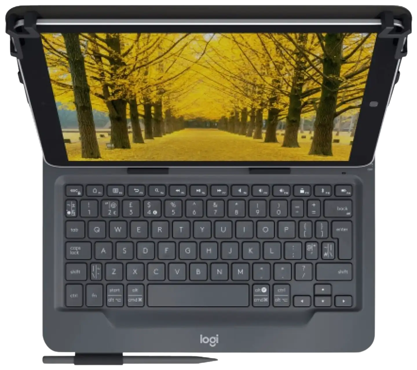 Logitech tablettisuoja näppäimistöllä 9-10 tuuman laitteille - 2