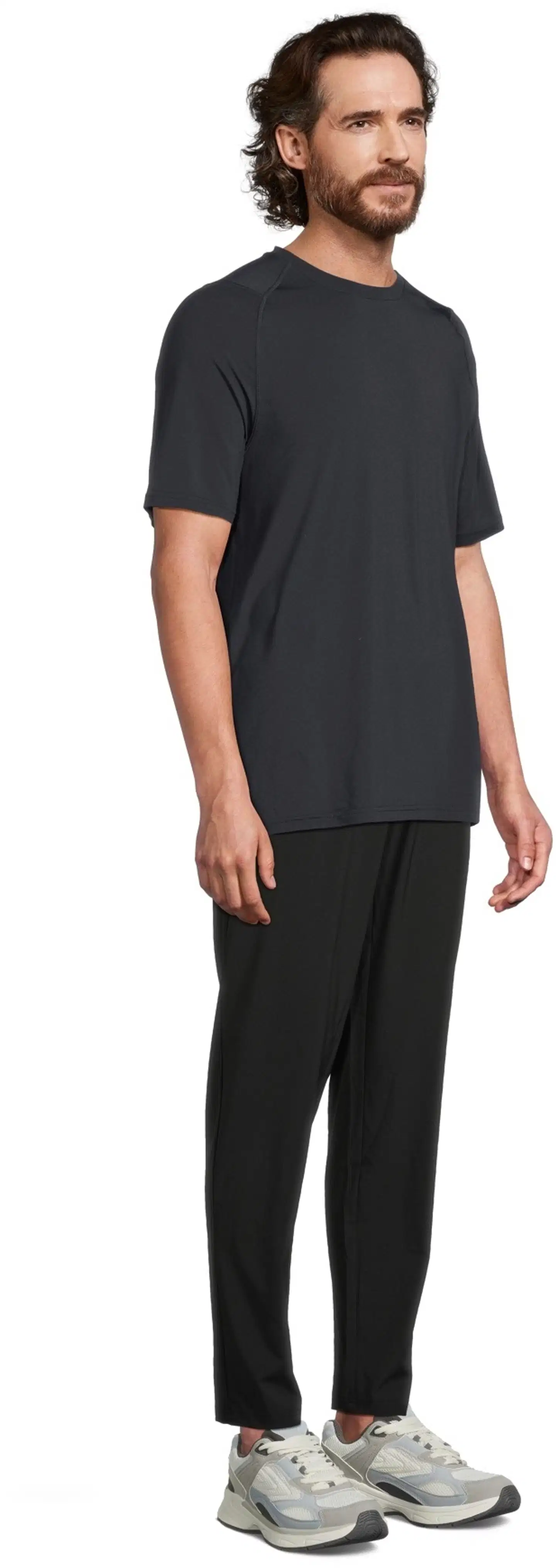 Starter miesten lyhythihainen treenipaita YSMT6278 - Black - 4