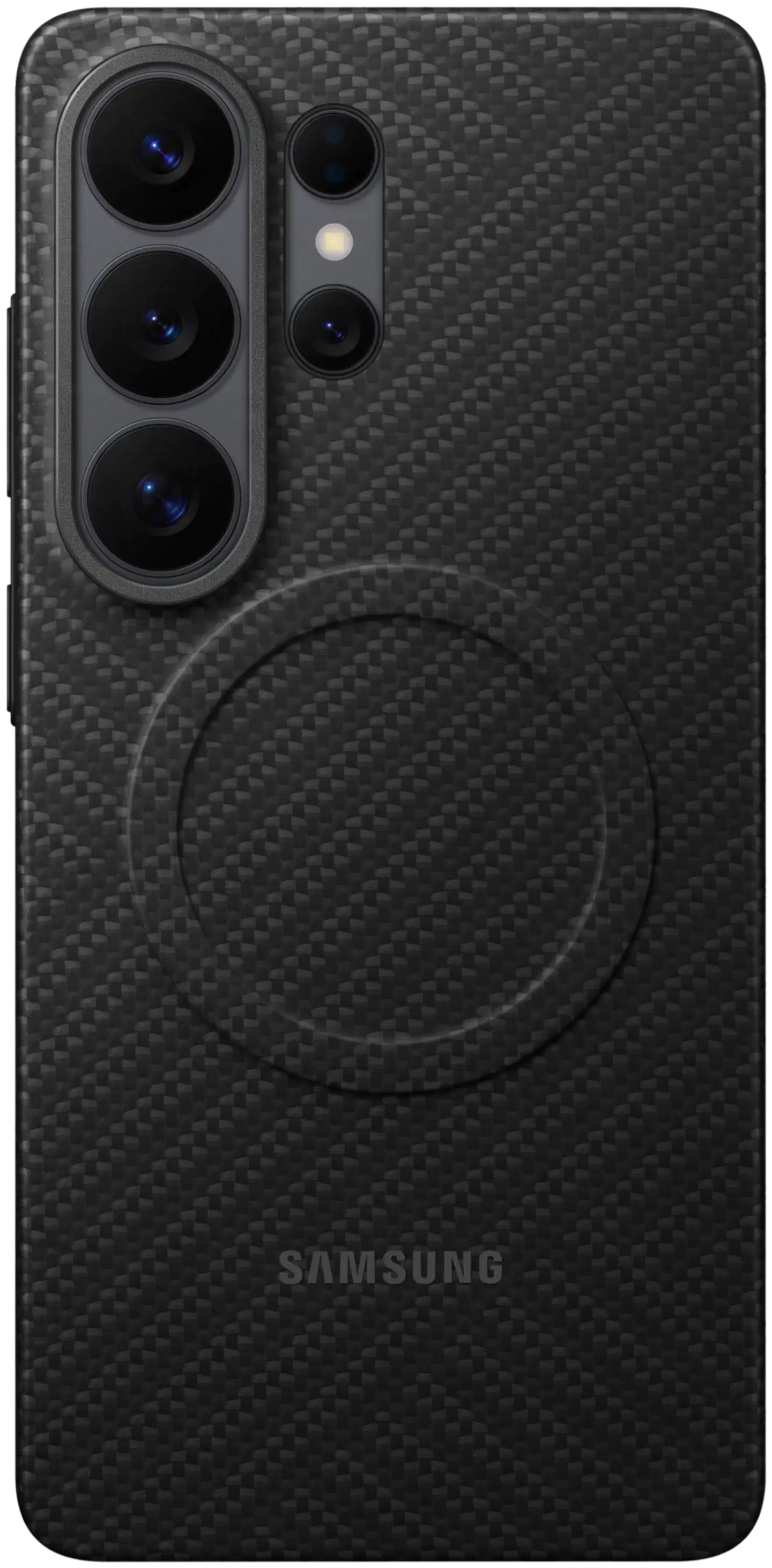 Samsung suojakotelo Galaxy S26 Ultra Carbon Magnet -Qi2 musta - 1