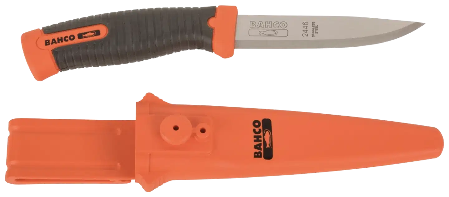 Eräpuukko 2-komponenttisella vihreällä kahvalla 2446-LAP - 4