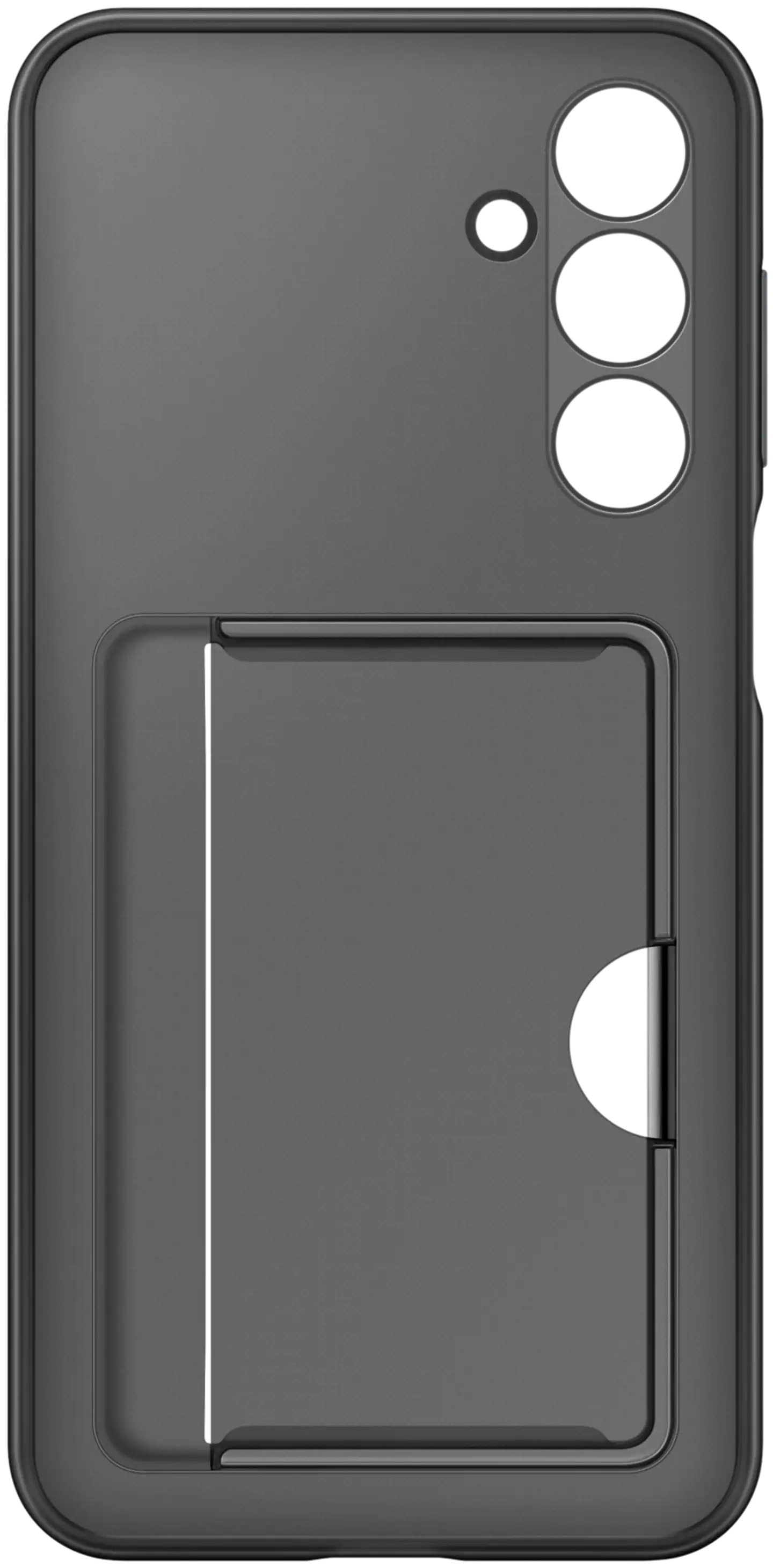 Samsung Galaxy A16 card slot case musta suojakuori - 5