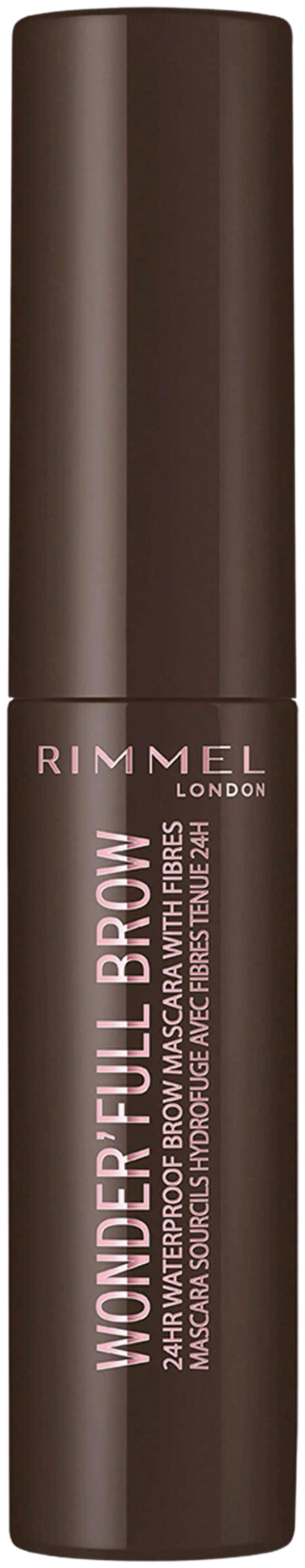 Rimmel Wonder'Full Brow -kulmamaskara 4,5 ml, 003 Dark - 2