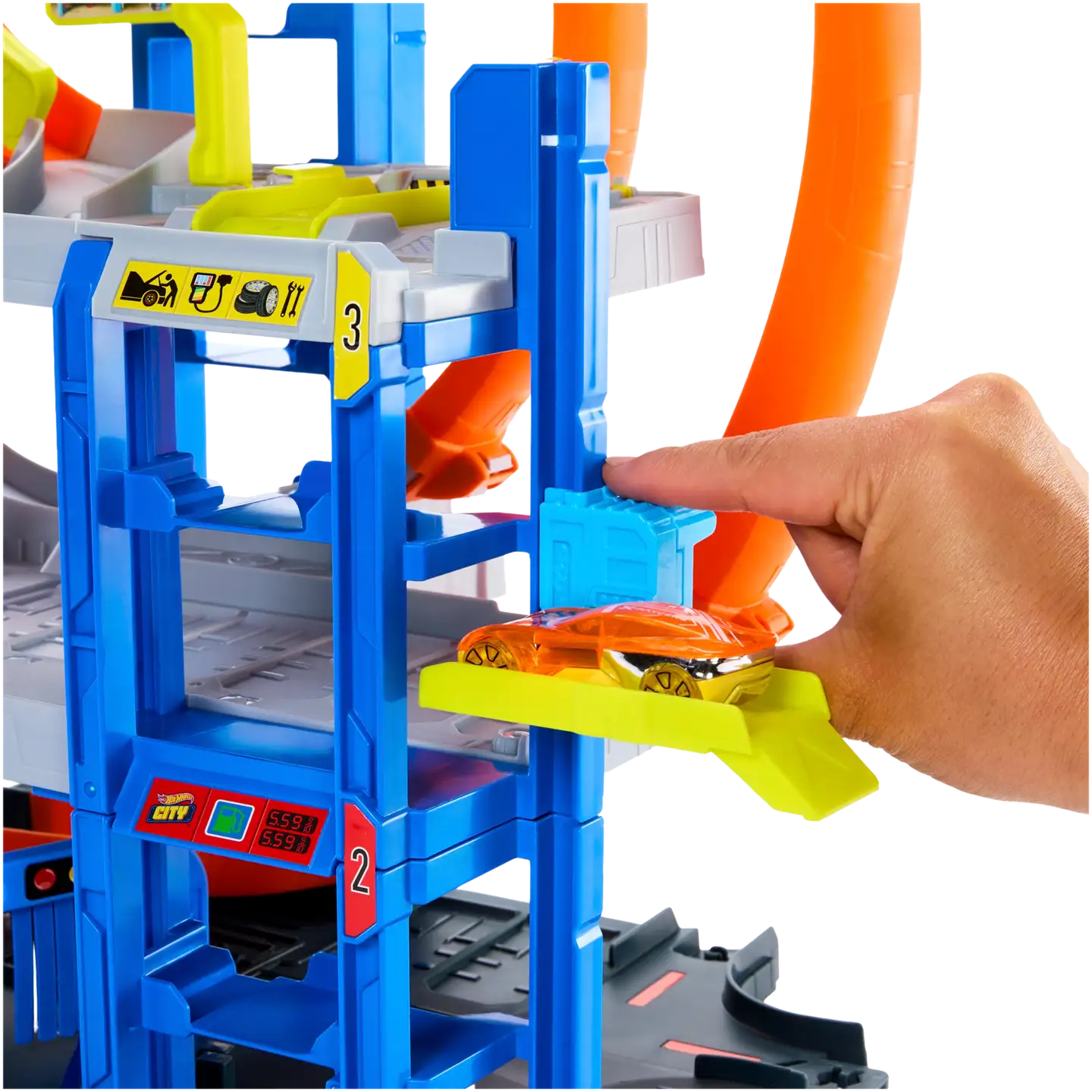 Hot Wheels City Mega Garage -Parkkitalo - 4