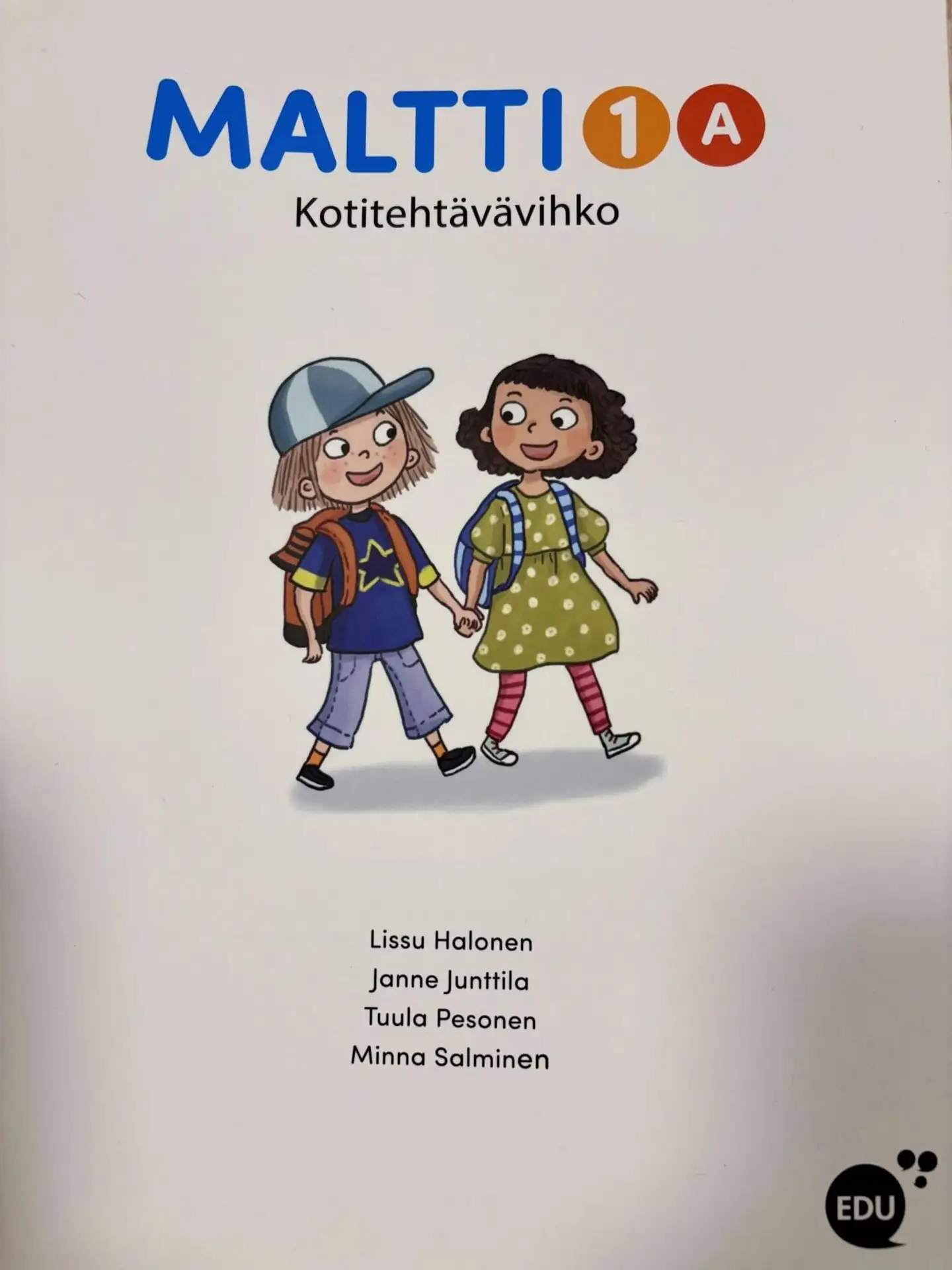 Halonen, Maltti 1A Kotitehtävävihko