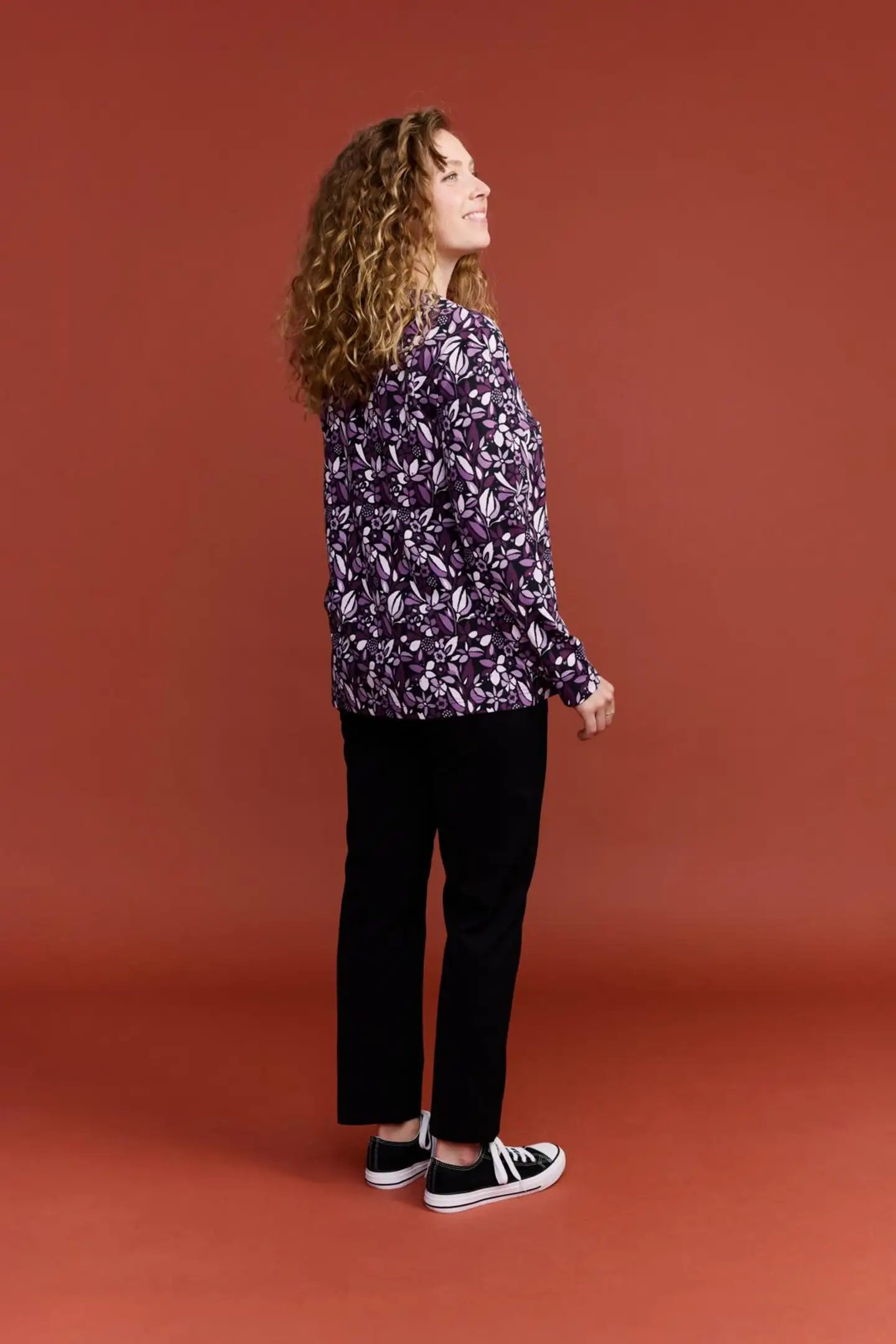 Finlayson naisten trikoopaita Rio - AOP - 4