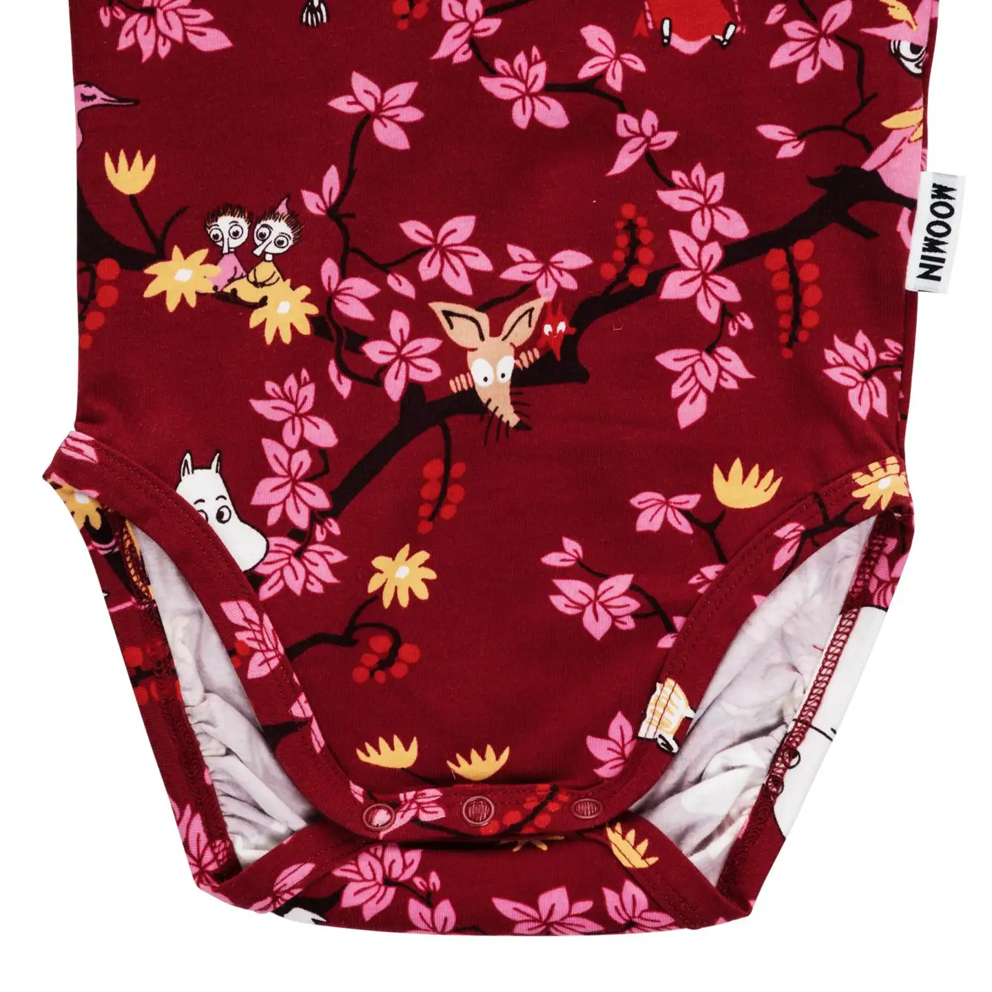Martinex Muumi vauvojen body Kiipeilypuu 588437 - burgundi - 2