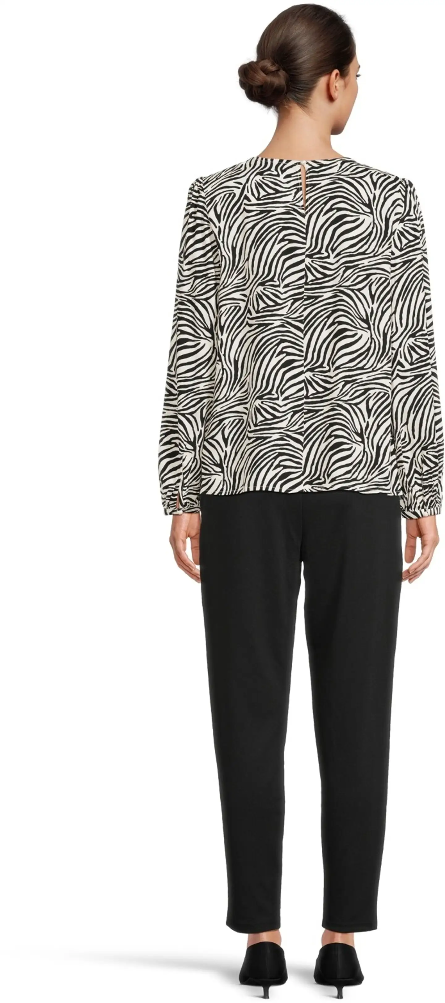 House naisten kangaspaita 228H260315 - Multicolor - 3