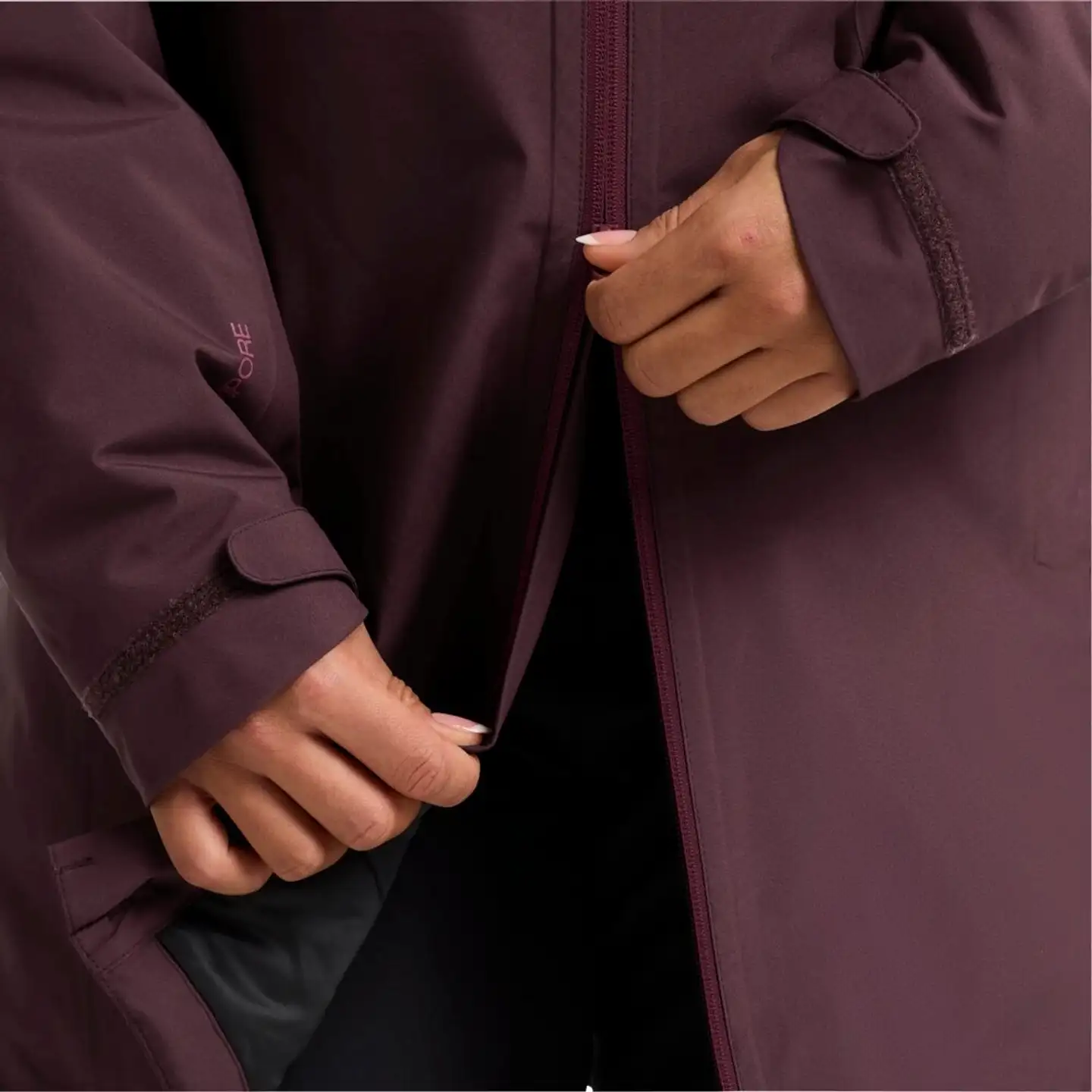 Jack Wolfskin naisten toppatakki Heidelstein - Amaranth - 10