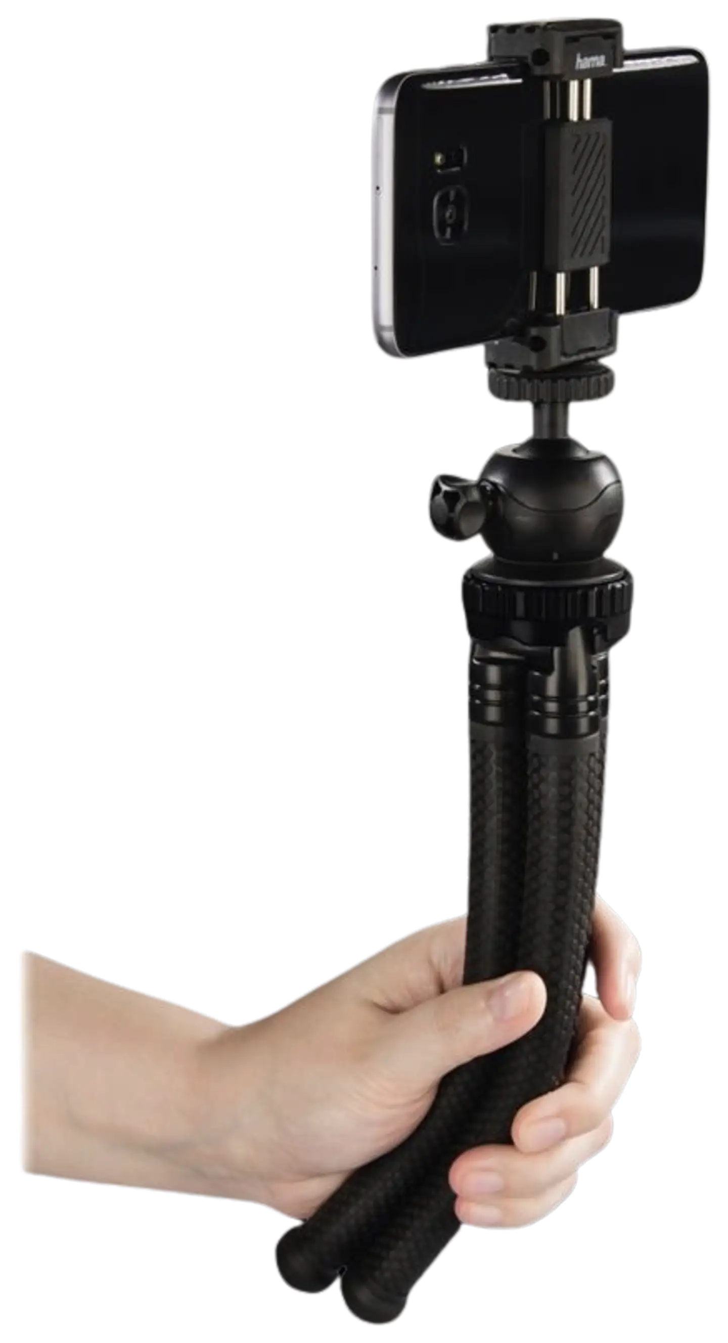 Hama FlexPro jalusta älypuhelimille, GoPro- ja digikameroille, 27cm musta - 6