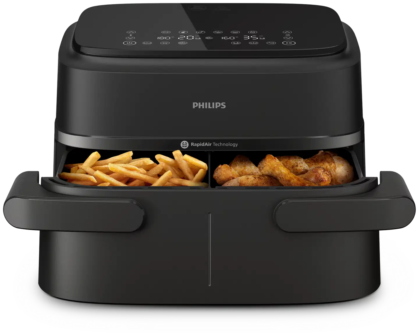Philips airfryer NA150/00 EU Dual Basket musta - 2