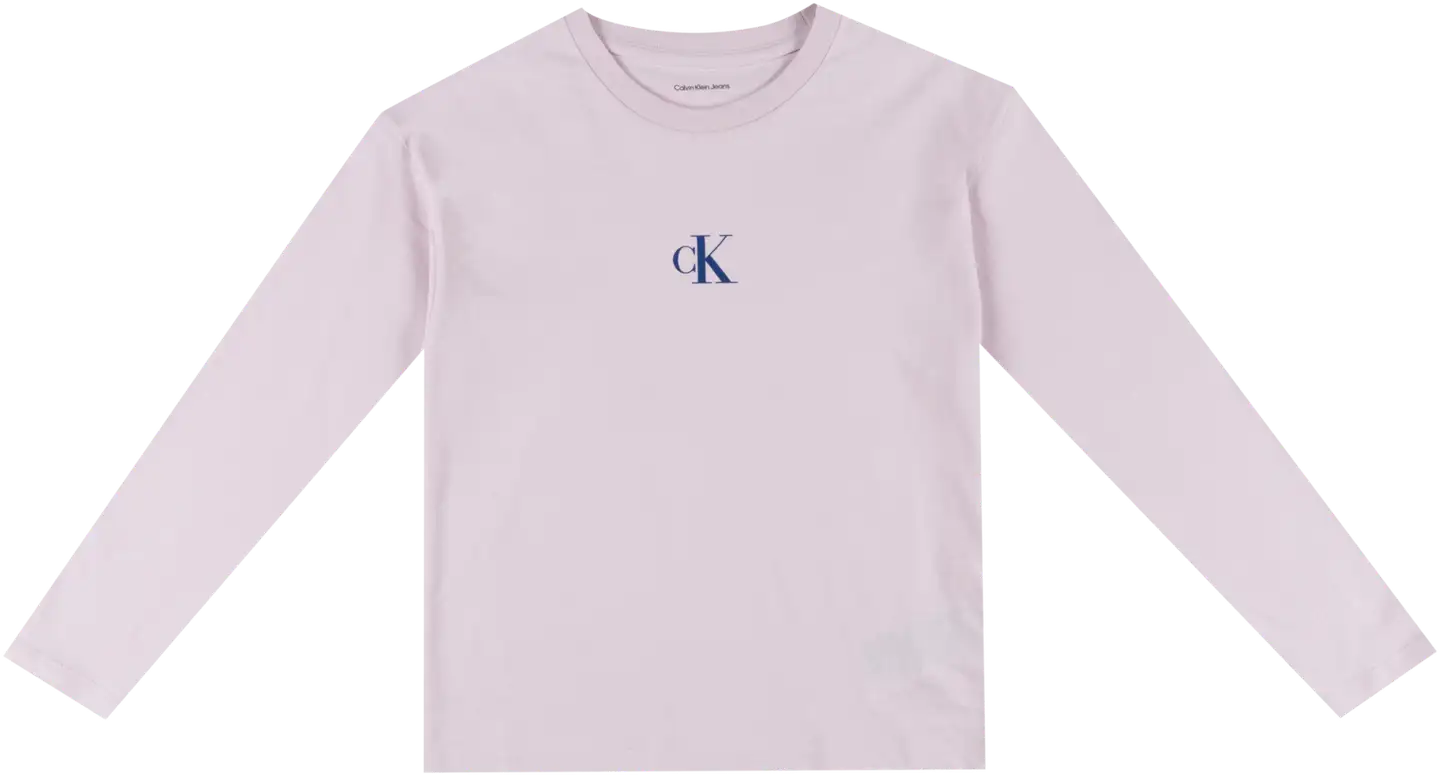 Calvin Klein lasten pitkähihainen trikoopaita IG0IG02135 - Light lilac - 1