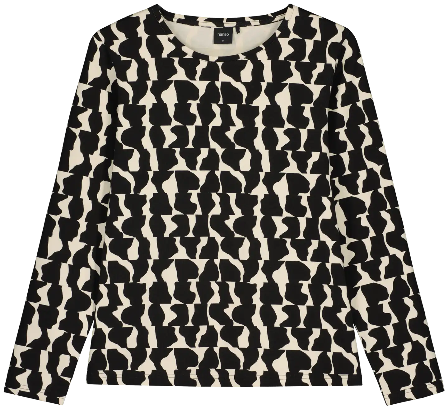 Nanso Naisten pusero Soraja - MUSTA