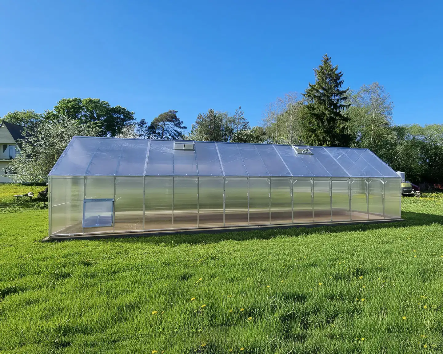 Ecoslider kasvihuone DD 4.0 X 10.47 - 6