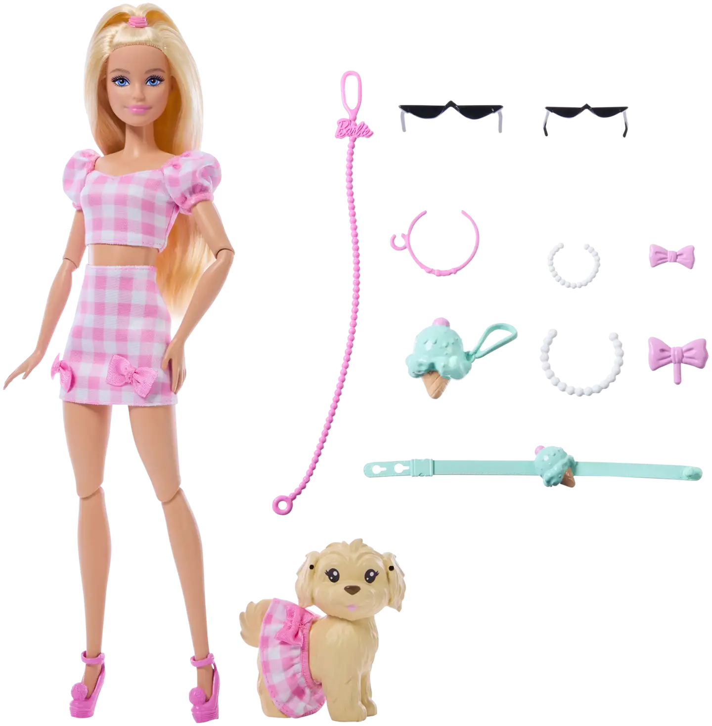 Barbie Twinning Looks Nukke Ja Lemmikki V.Pun - 2