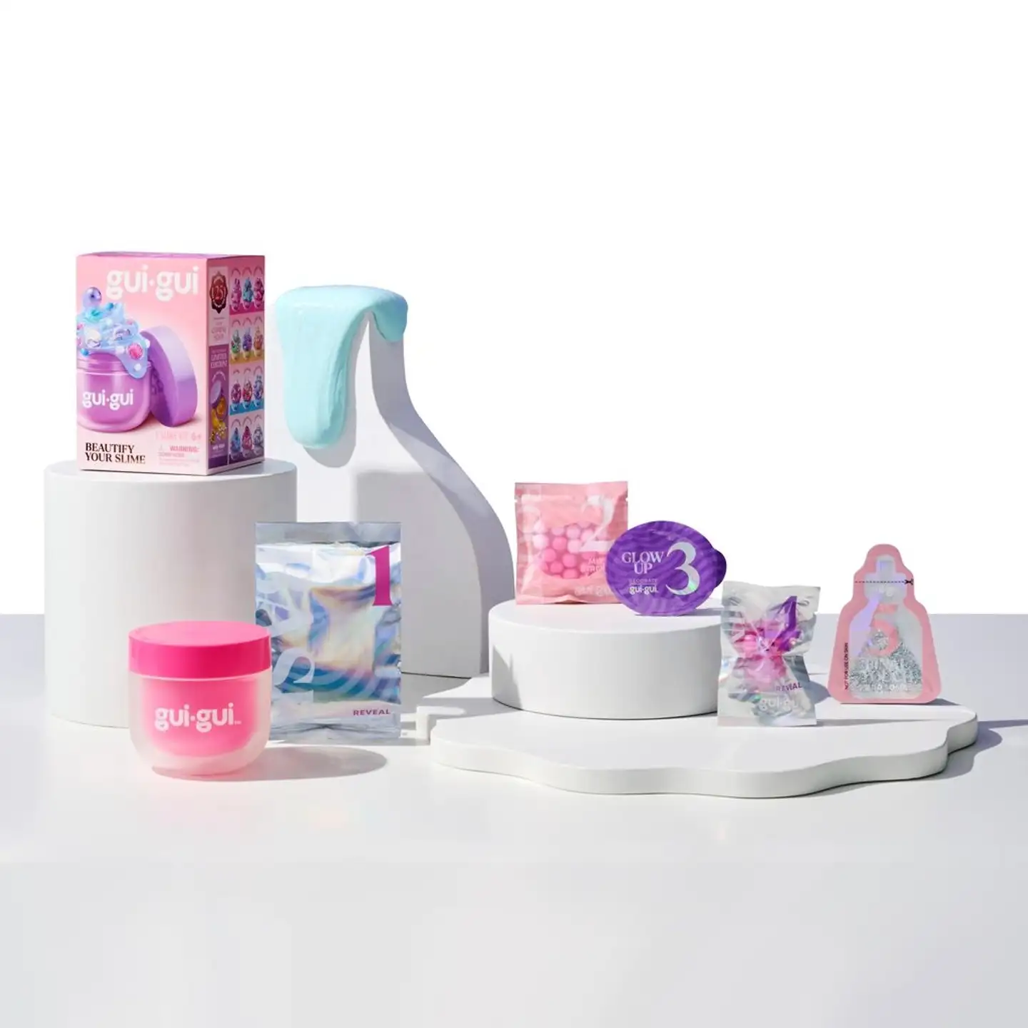 GUI GUI slime -lima, erilaisia - 3