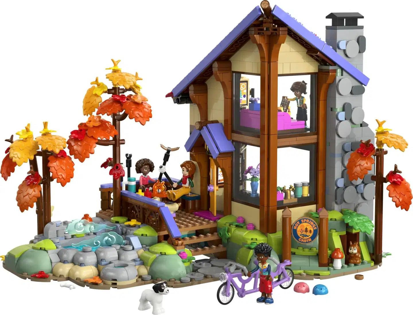 LEGO® Friends 42705 Mukava mökki syysmetsässä - 2