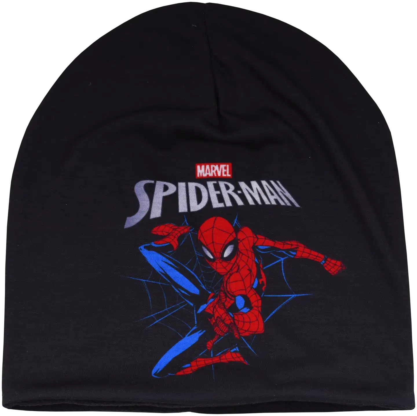 Spiderman lasten trikoopipo fleecevuorilla
