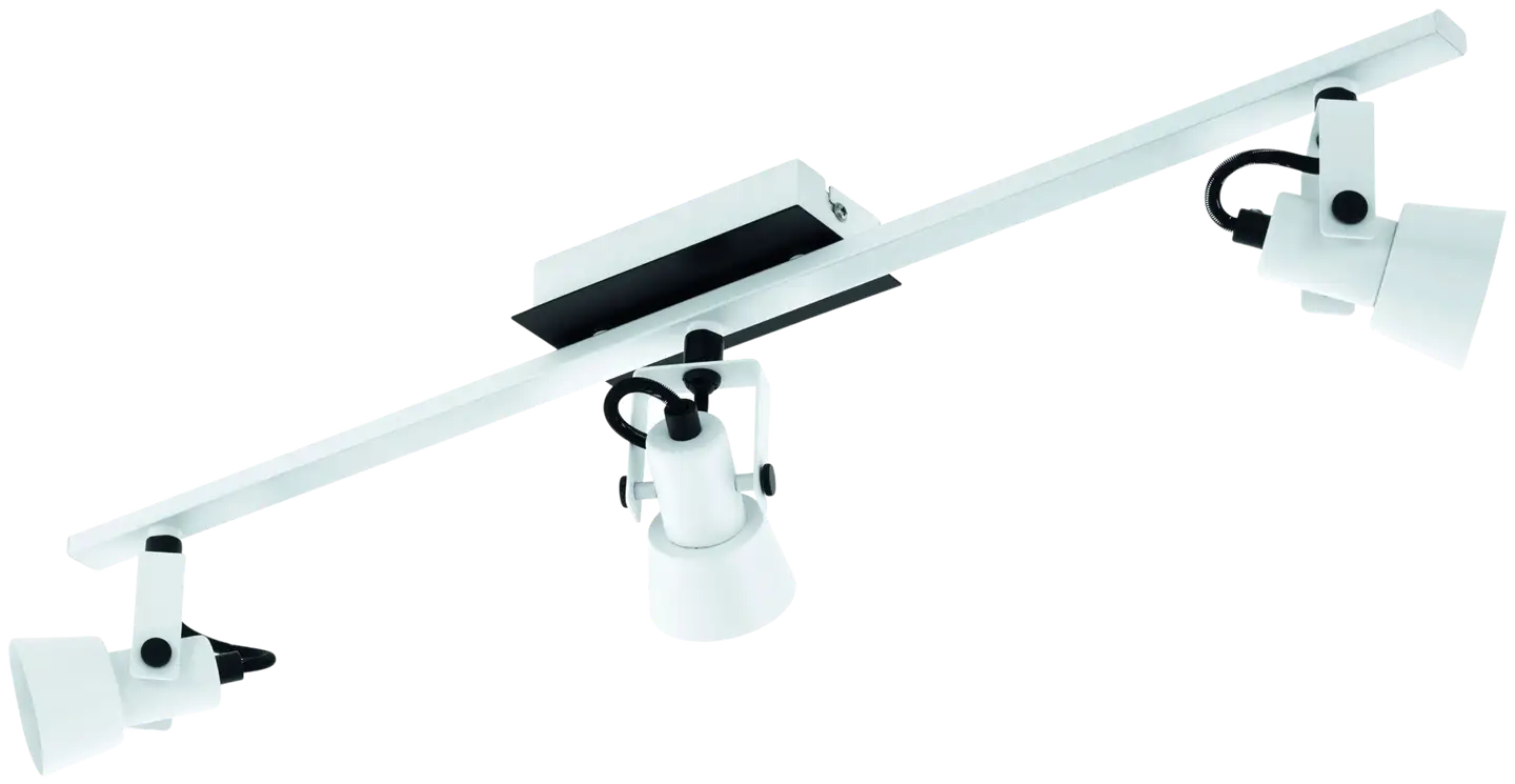 EGLO Kattospottivalaisin TRILLO 3-osainen 3x4,5W LED GU10 3000K 345lm valkoinen IP20 - 1