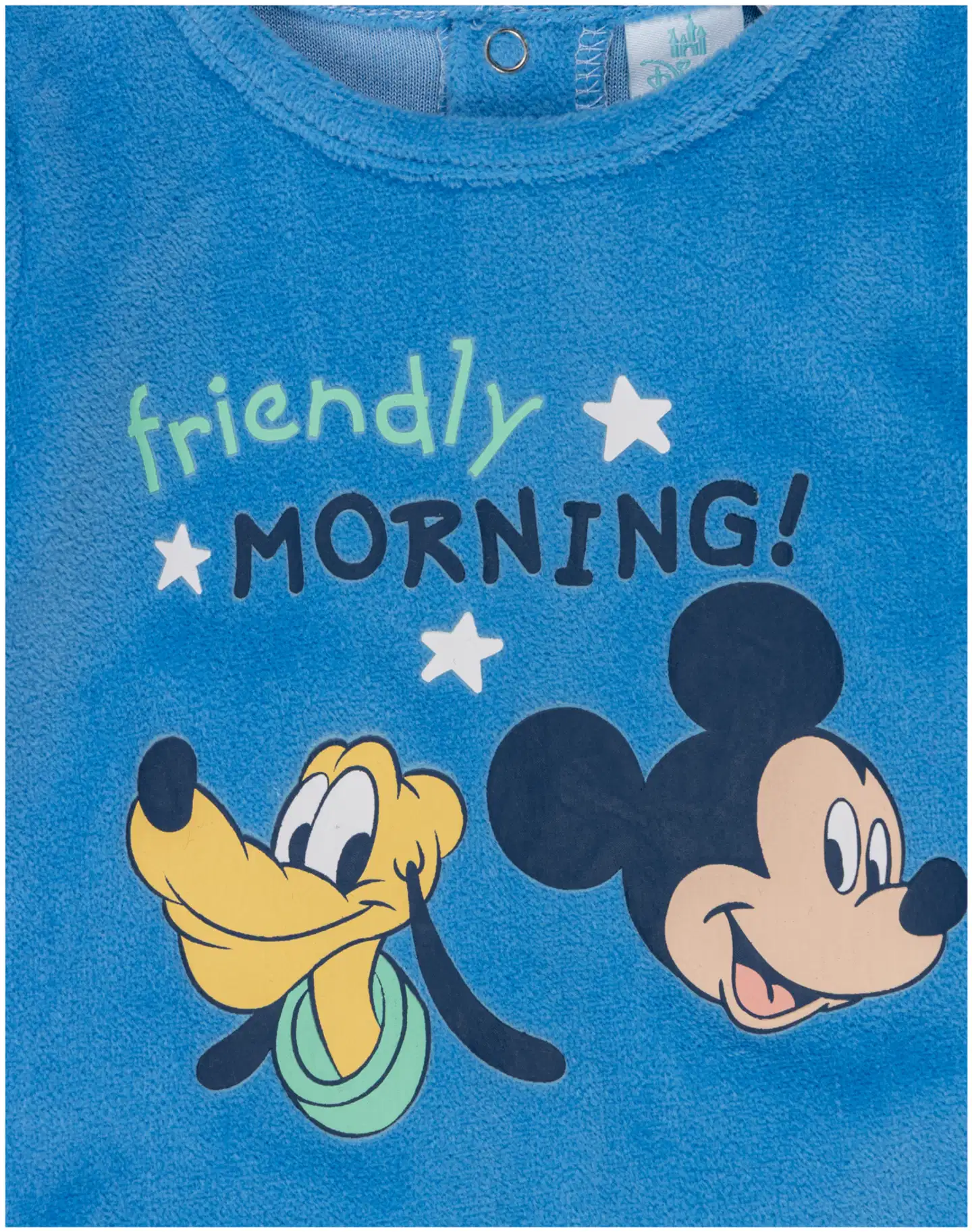 Disney vauvojen kaksiosainen pyjama samettiveluuria Mikki Hiiri ZH03064 - Sininen - 2