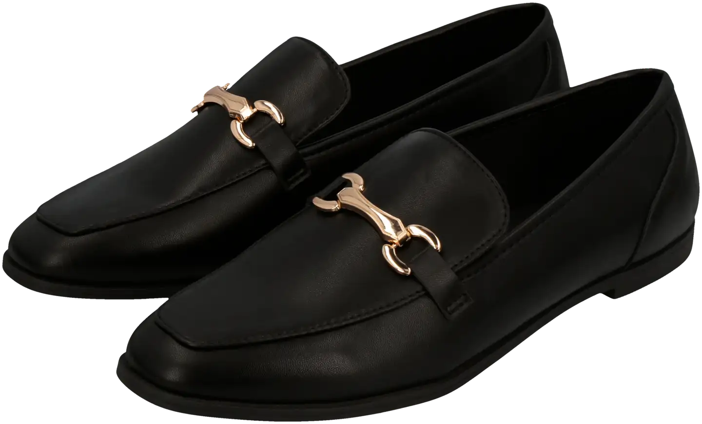 TEX naisten loaferit I965531 - BLACK 1 - 3