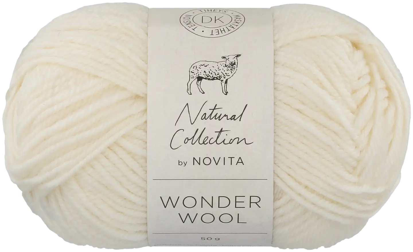 Novita lanka Wonder Wool DK 50 g vaahto 017 - 1