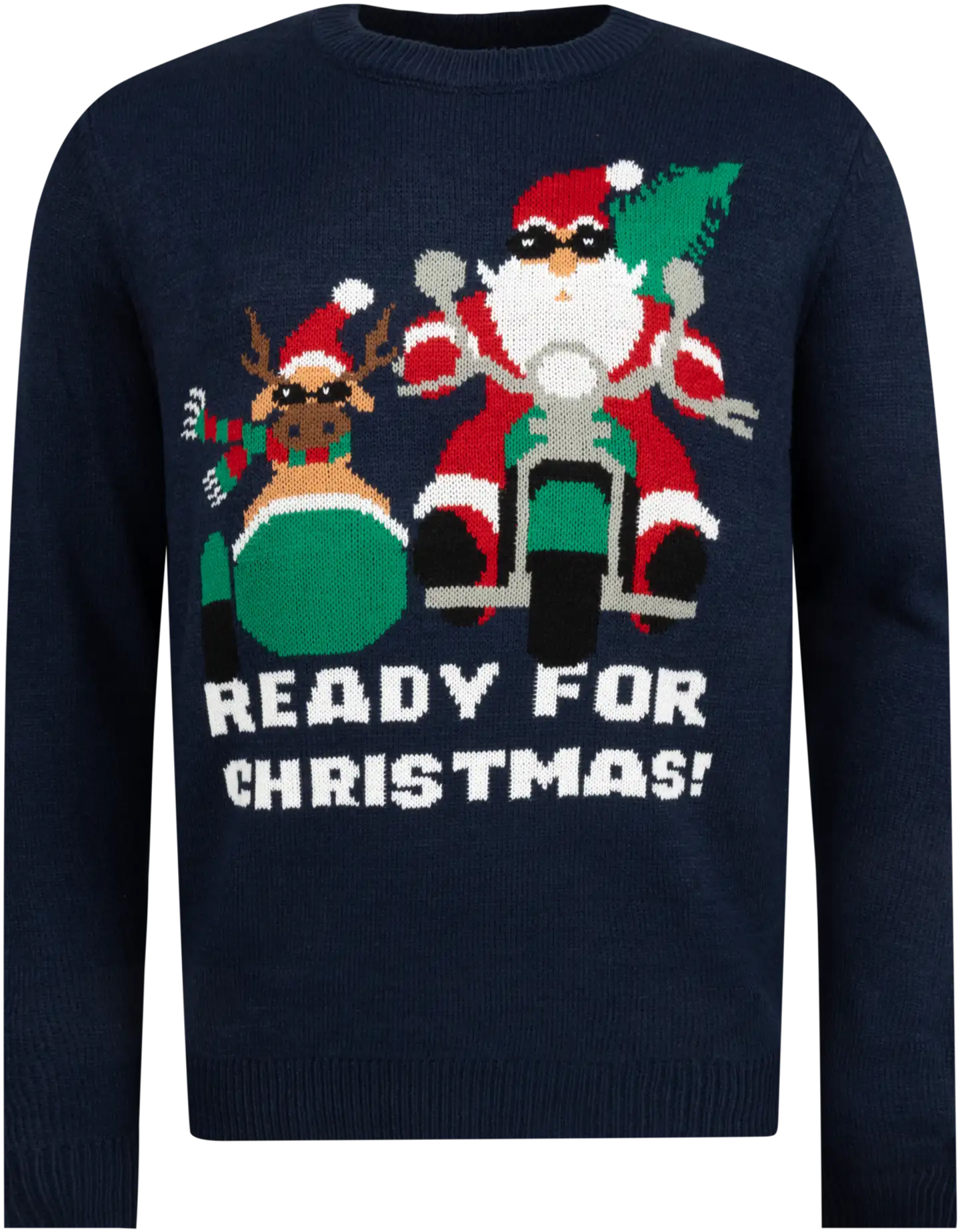 TEX miesten jouluneule Noel I992597 - Navy - 1